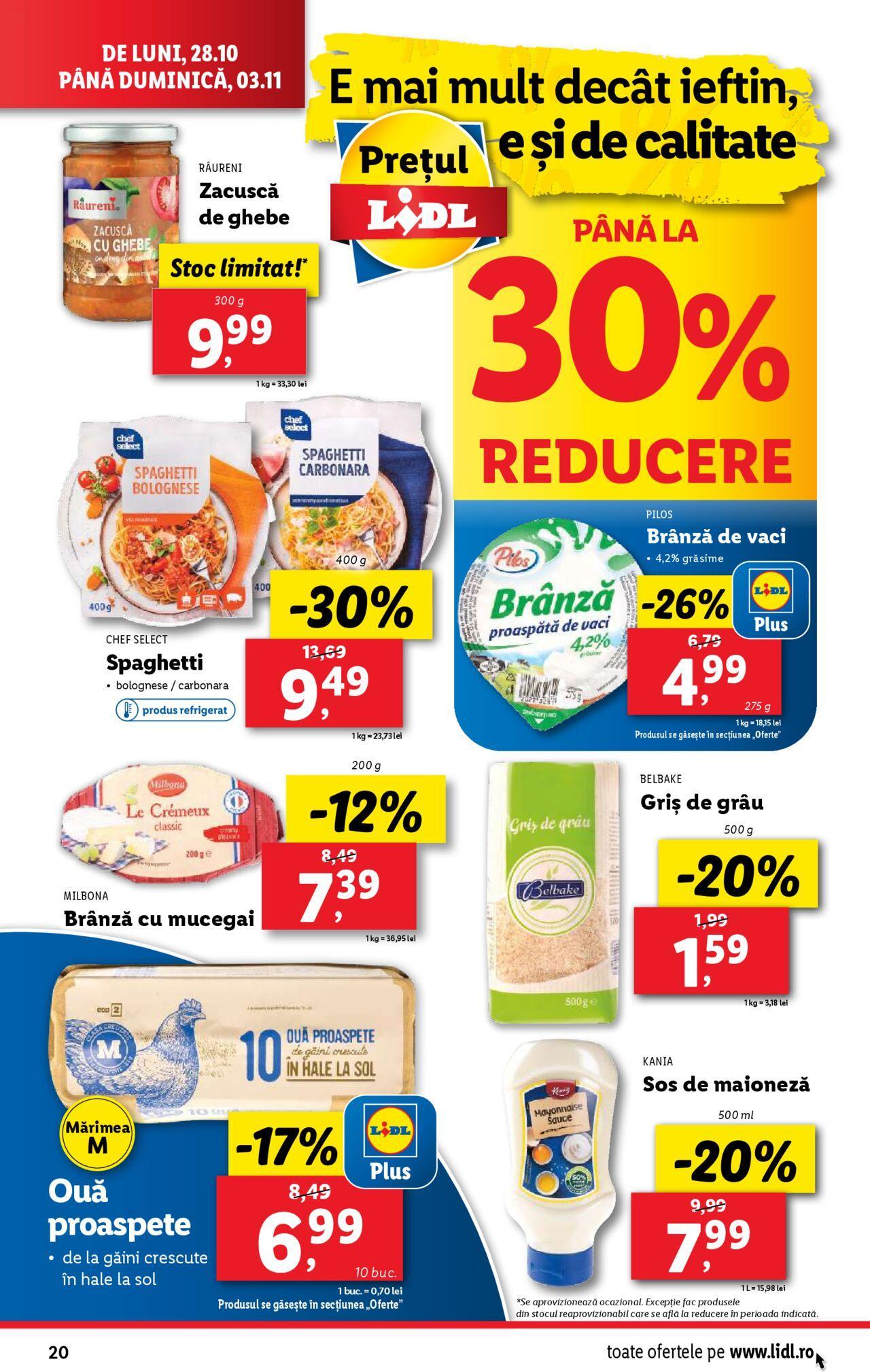 Catalog LIDL 28.10.2024 - 03.11.2024 20