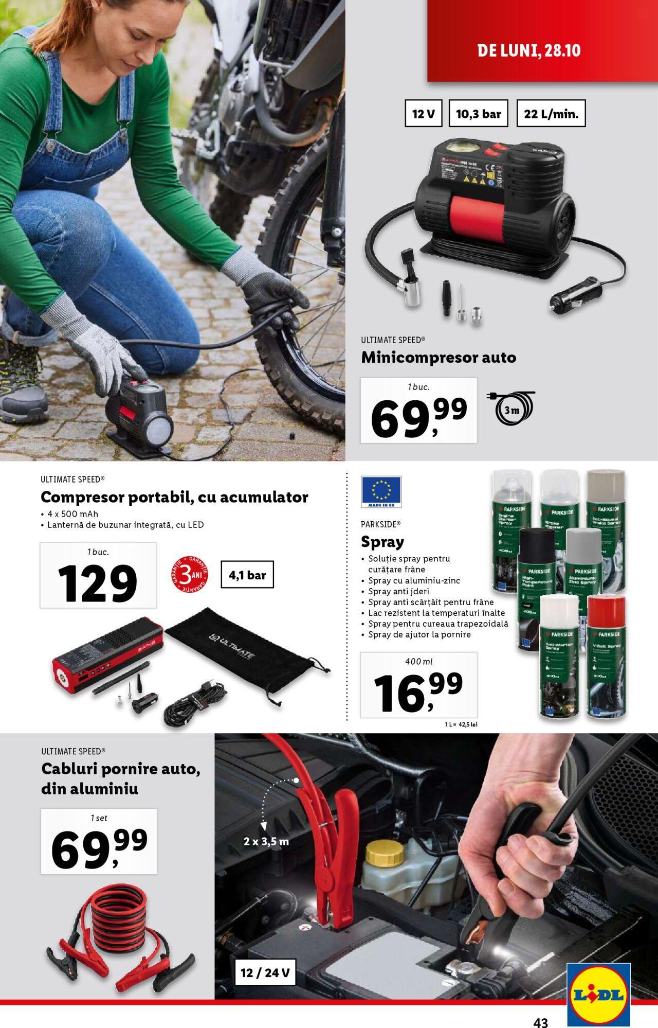 Catalog LIDL 28.10.2024 - 03.11.2024 43