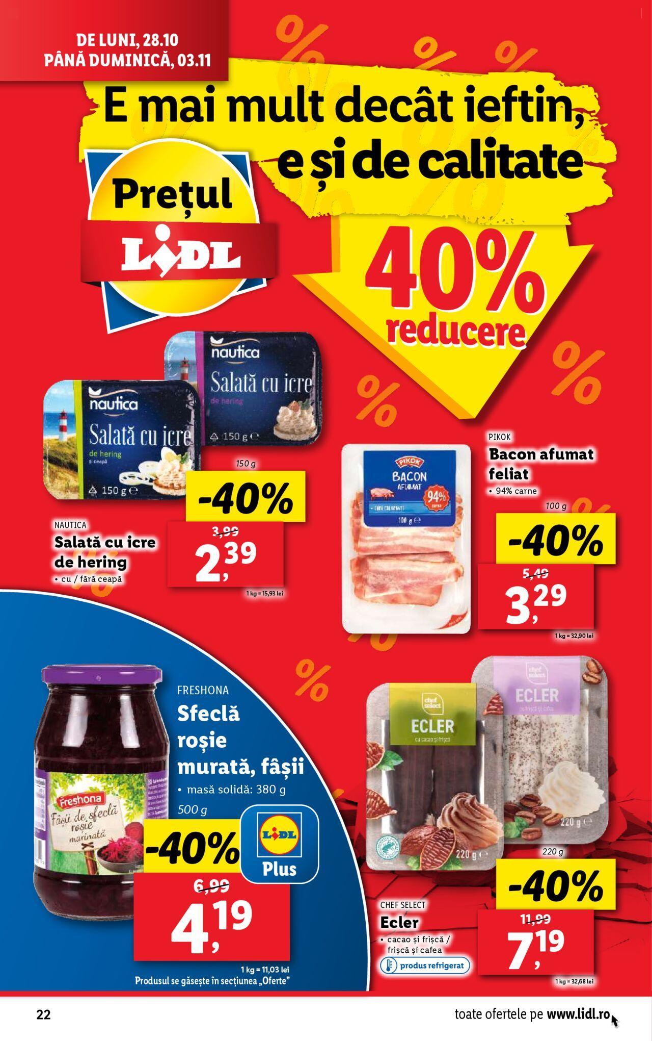 Catalog LIDL 28.10.2024 - 03.11.2024 22