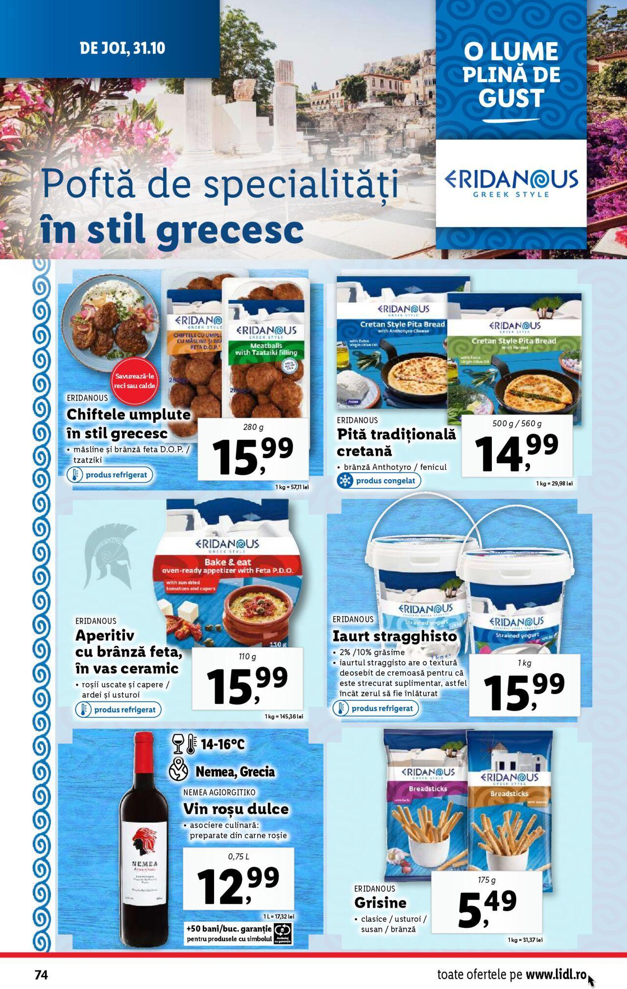 Catalog LIDL 28.10.2024 - 03.11.2024 74