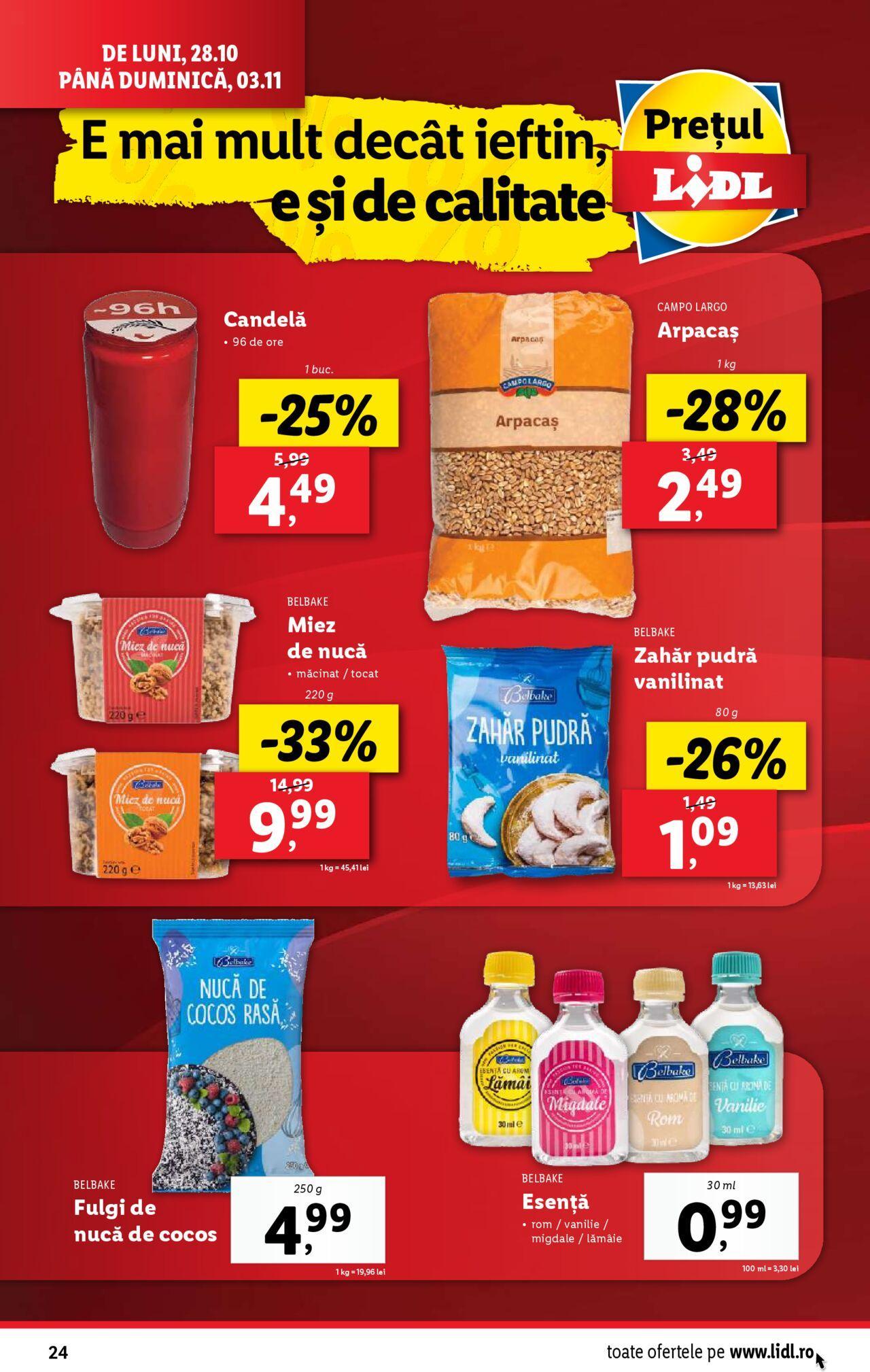 Catalog LIDL 28.10.2024 - 03.11.2024 24