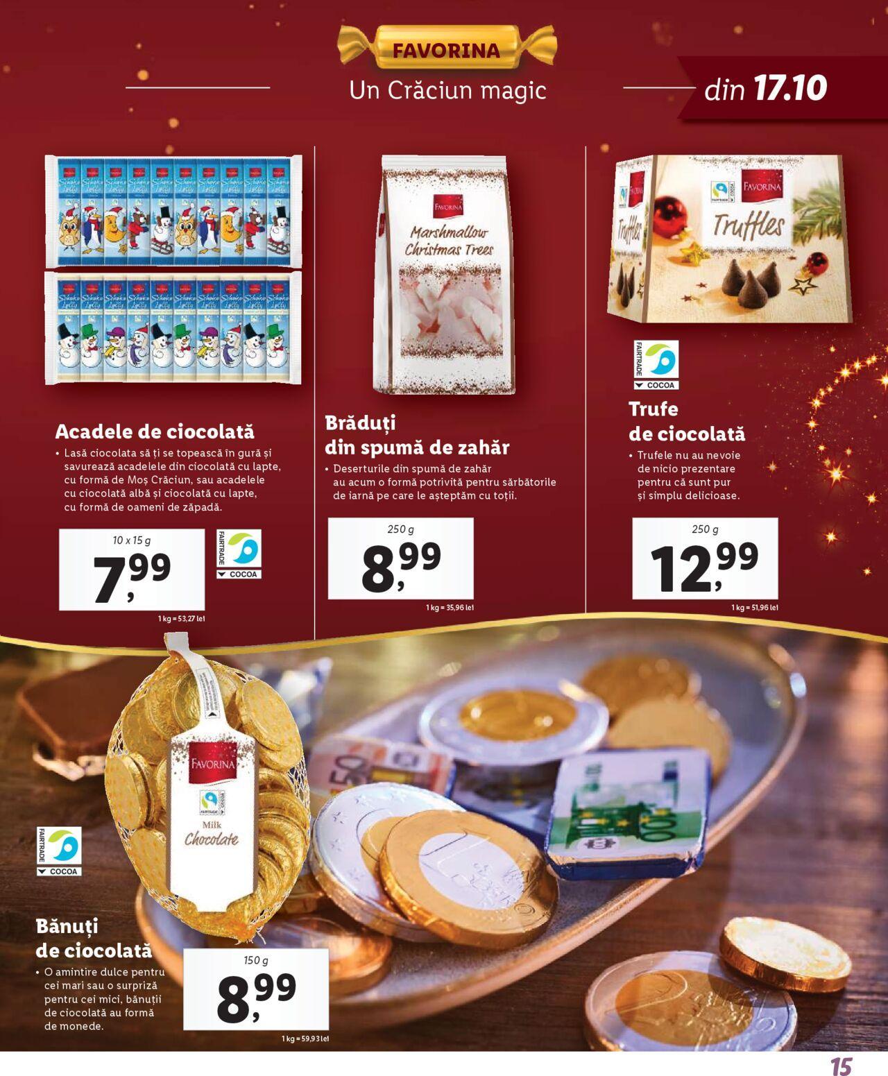 Catalog LIDL 17.10.2024 - 01.01.2025 15