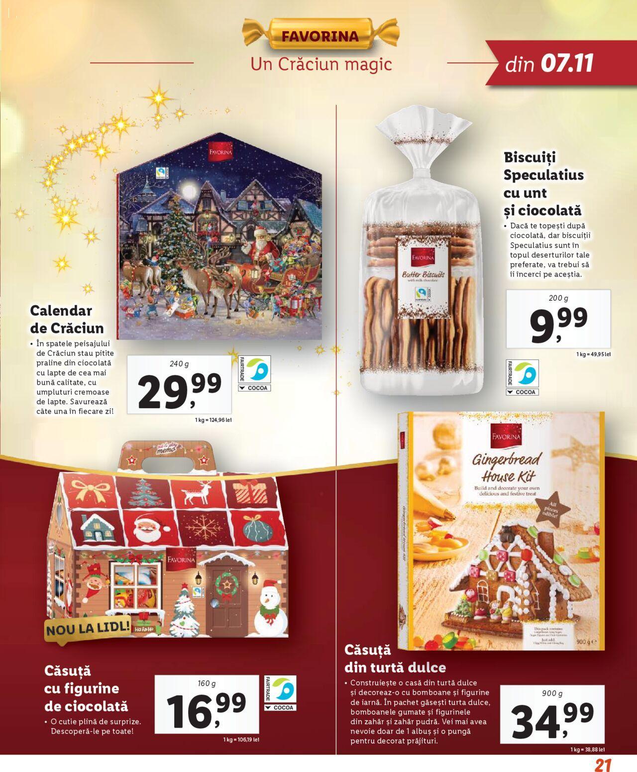 Catalog LIDL 17.10.2024 - 01.01.2025 21