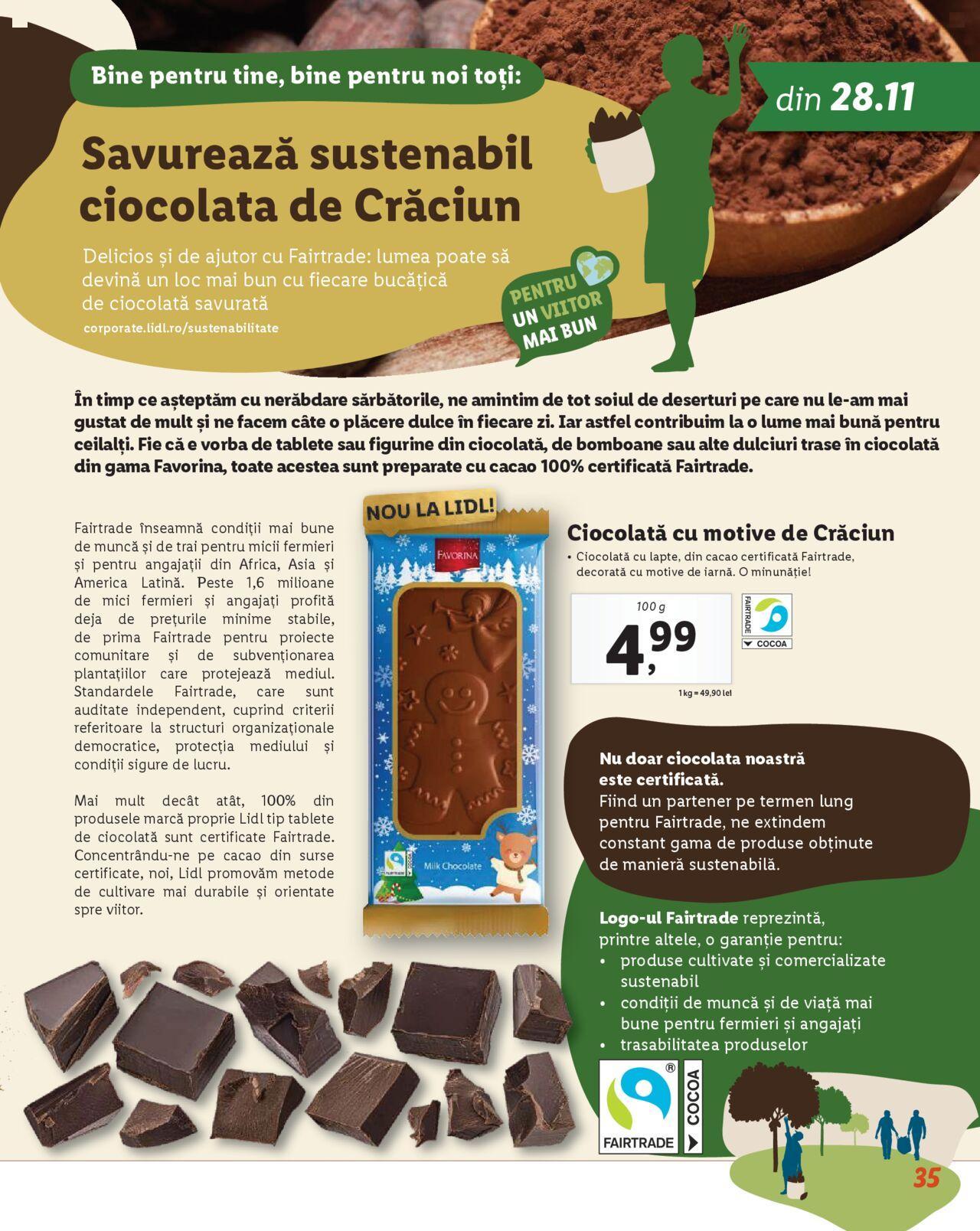 Catalog LIDL 17.10.2024 - 01.01.2025 35