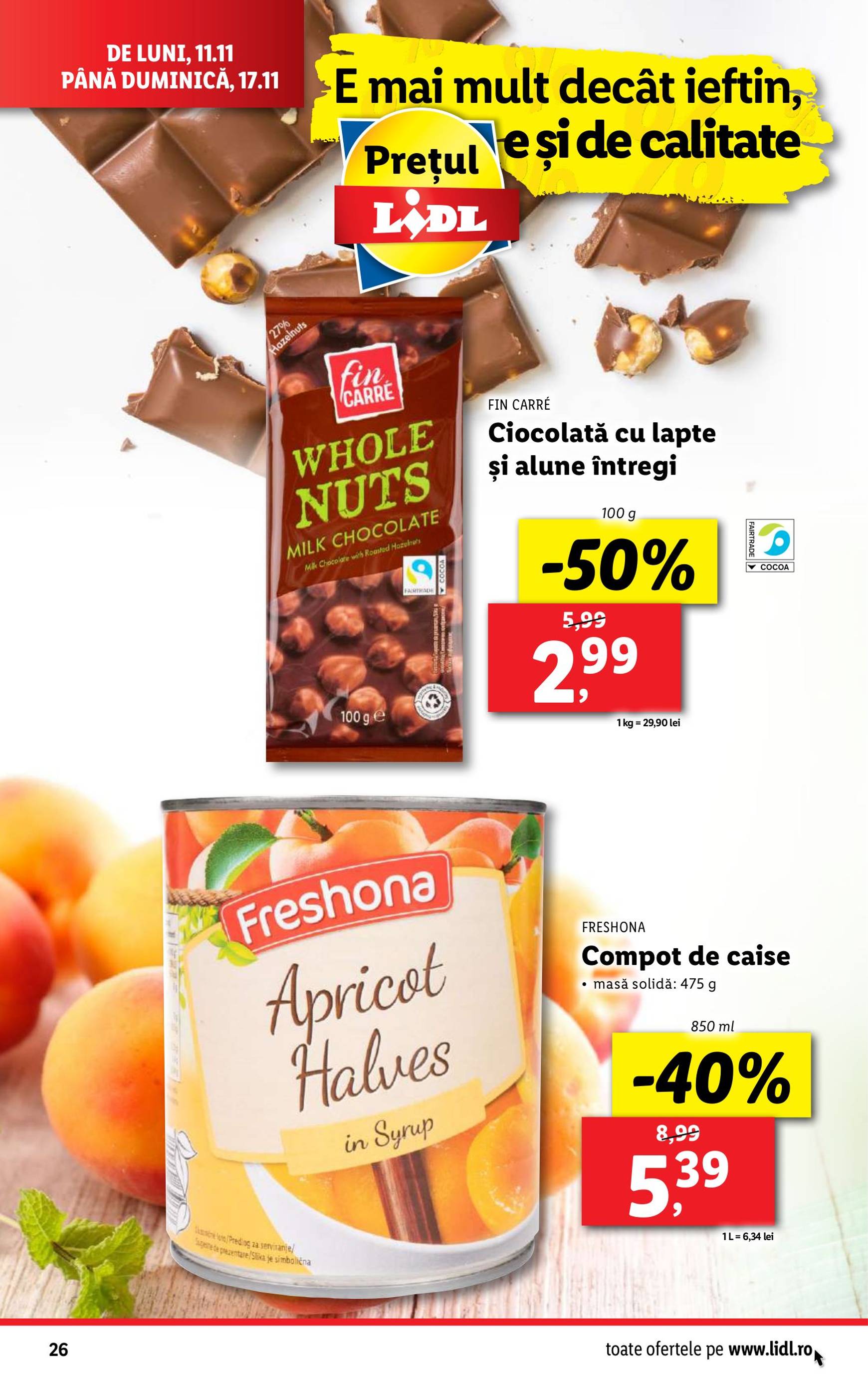 Catalog Lidl valabil din 11.11. - 17.11. 26