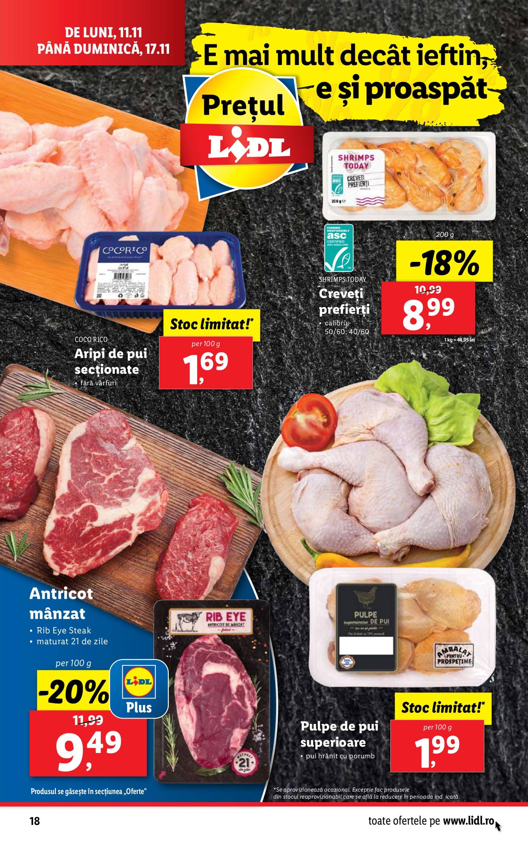 Catalog Lidl valabil din 11.11. - 17.11. 18