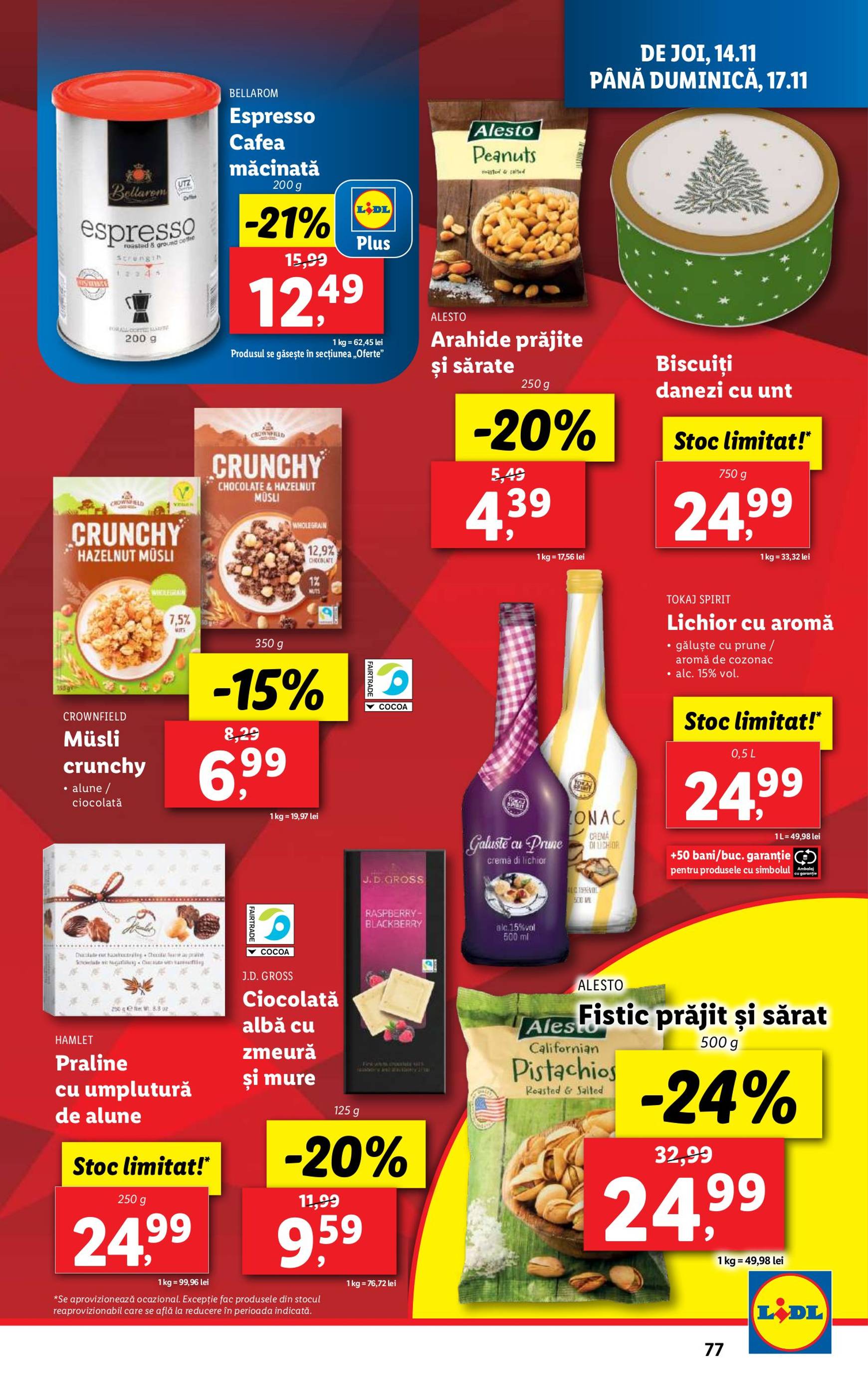 Catalog Lidl valabil din 11.11. - 17.11. 77