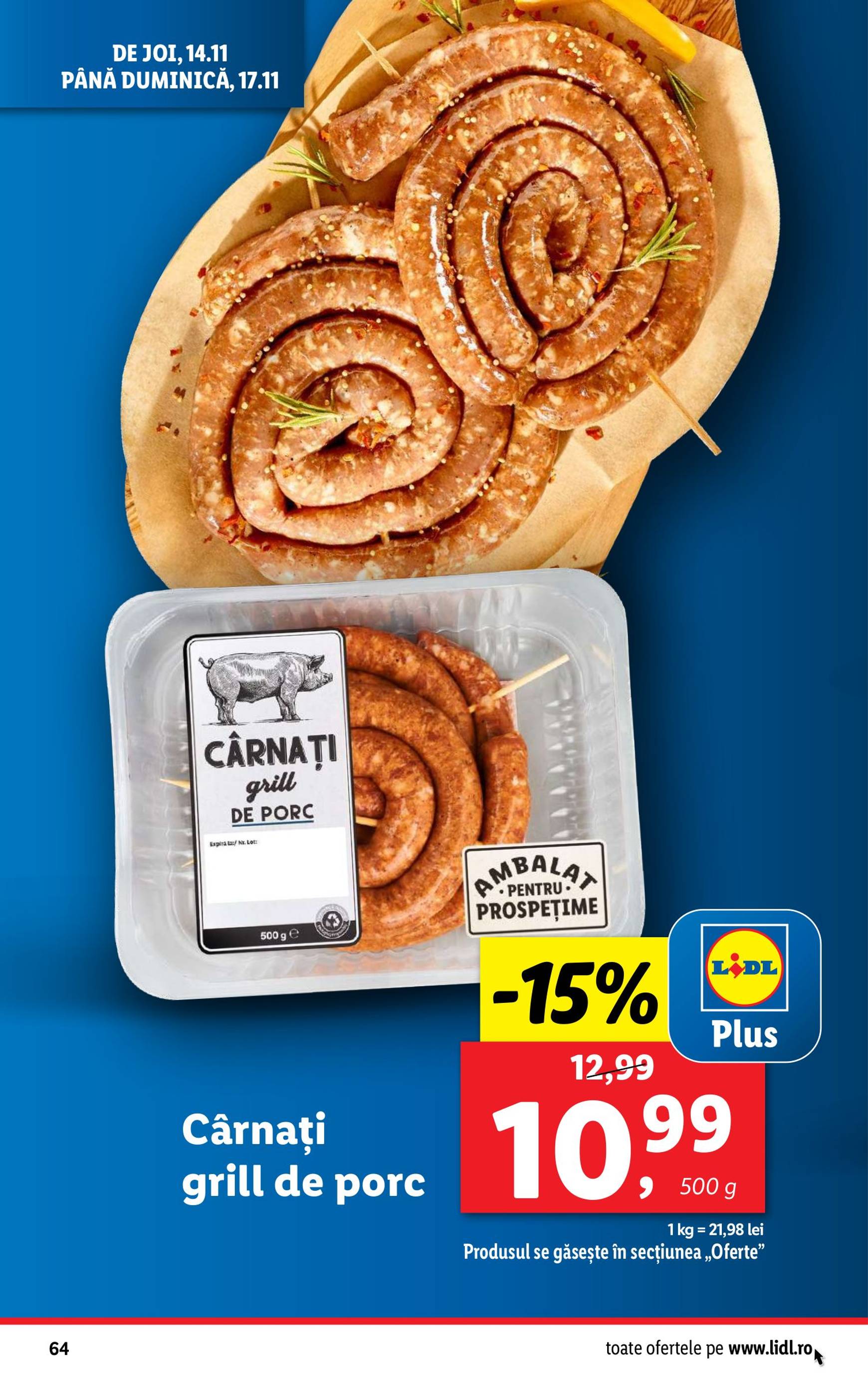 Catalog Lidl valabil din 11.11. - 17.11. 64