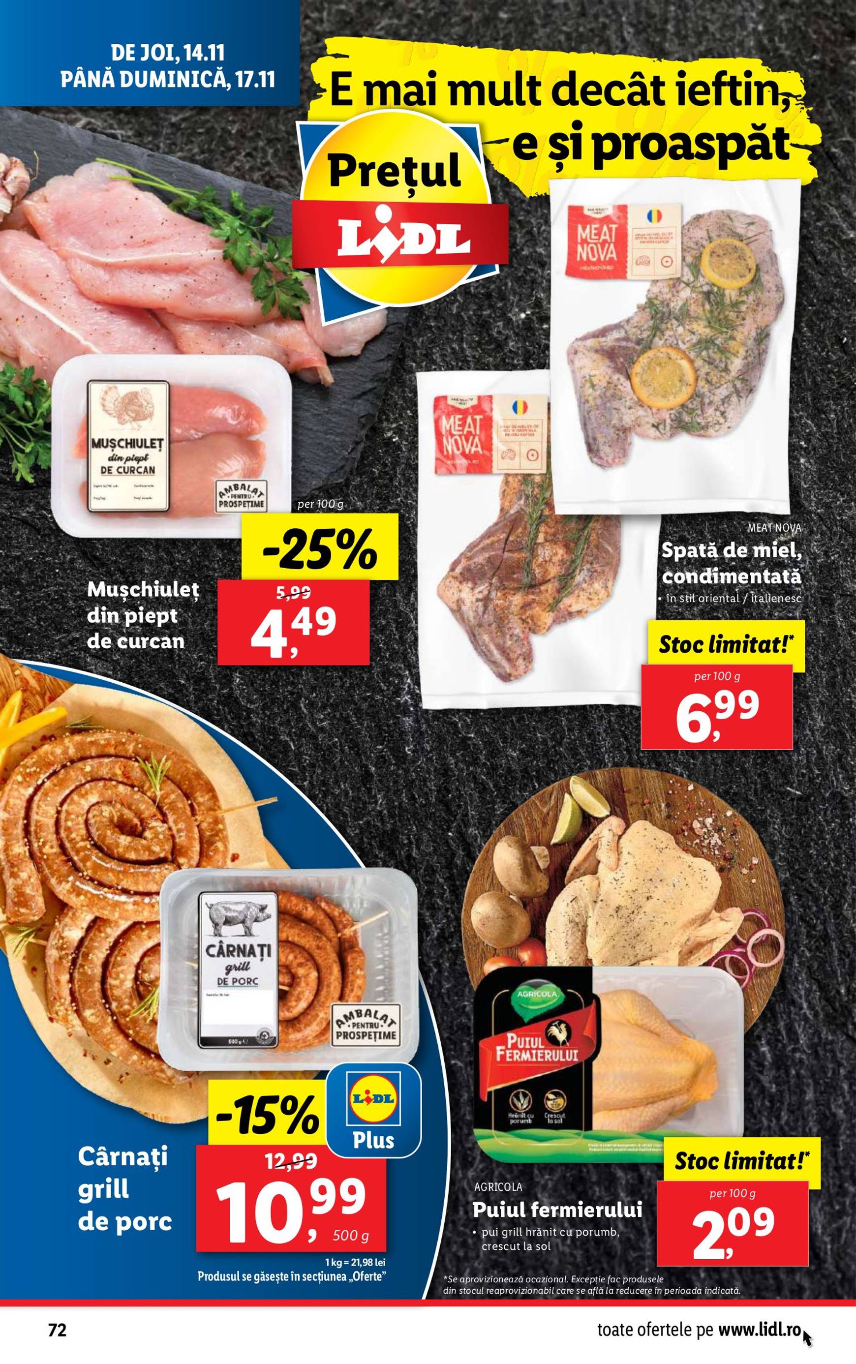 Catalog Lidl valabil din 11.11. - 17.11. 72