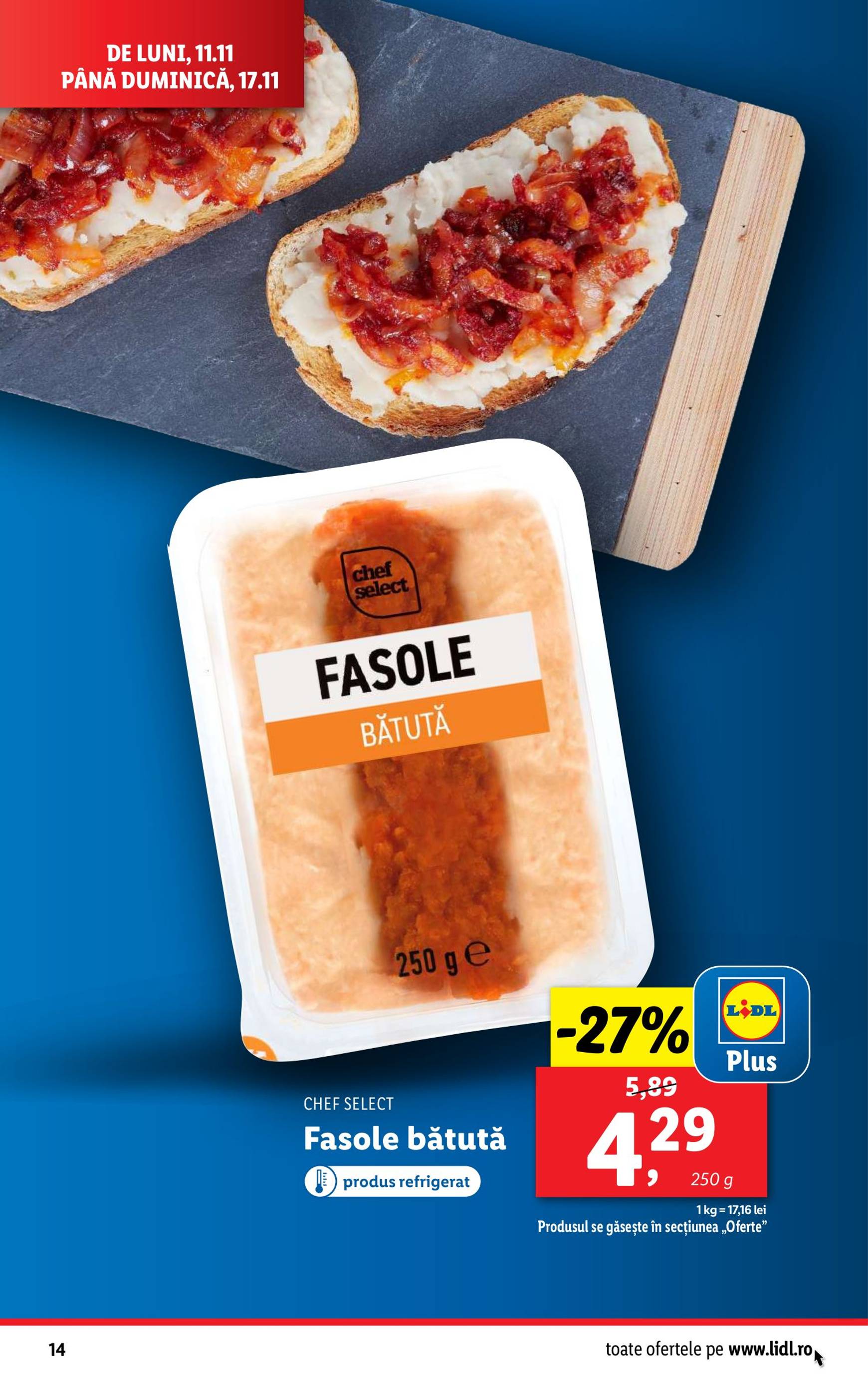 Catalog Lidl valabil din 11.11. - 17.11. 14