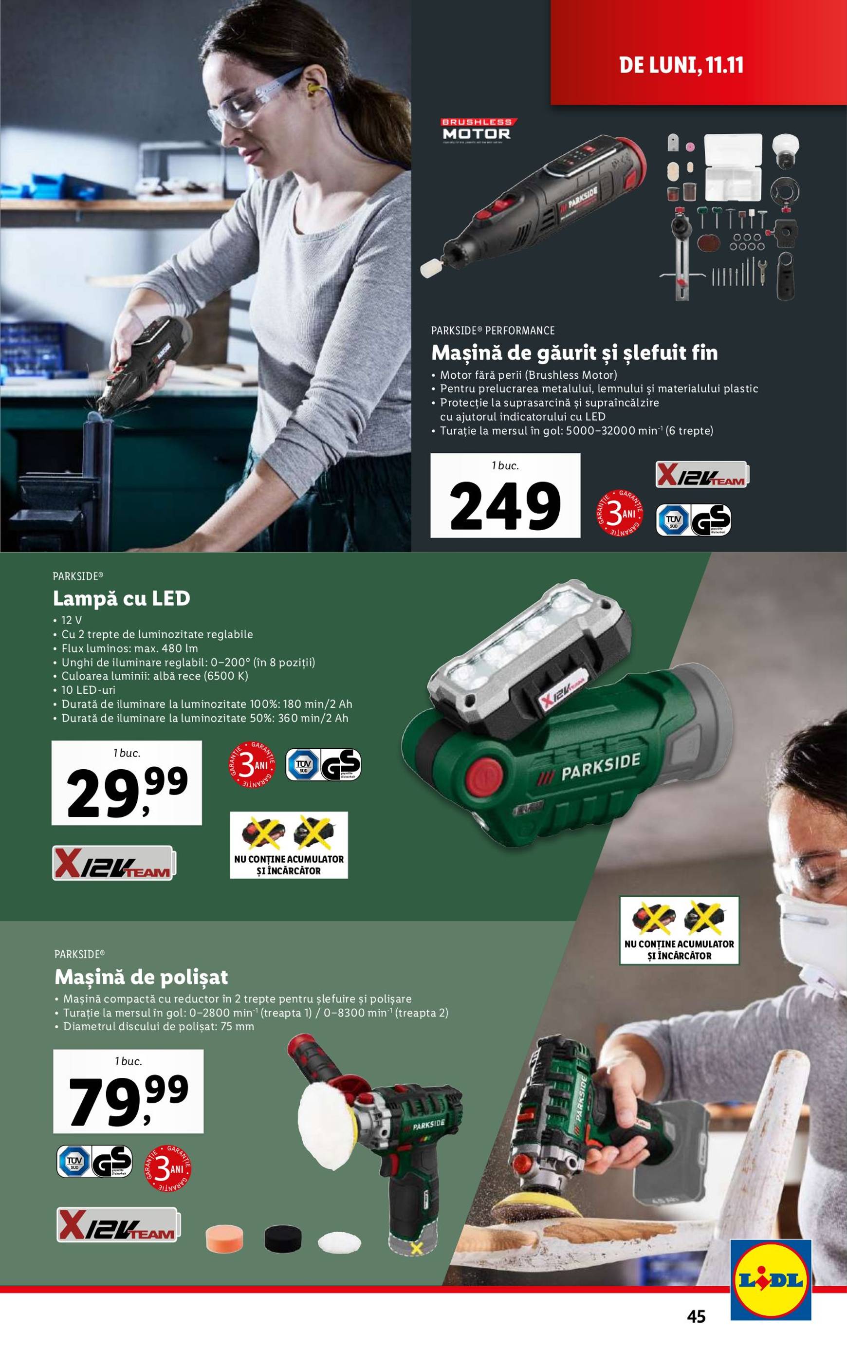 Catalog Lidl valabil din 11.11. - 17.11. 45