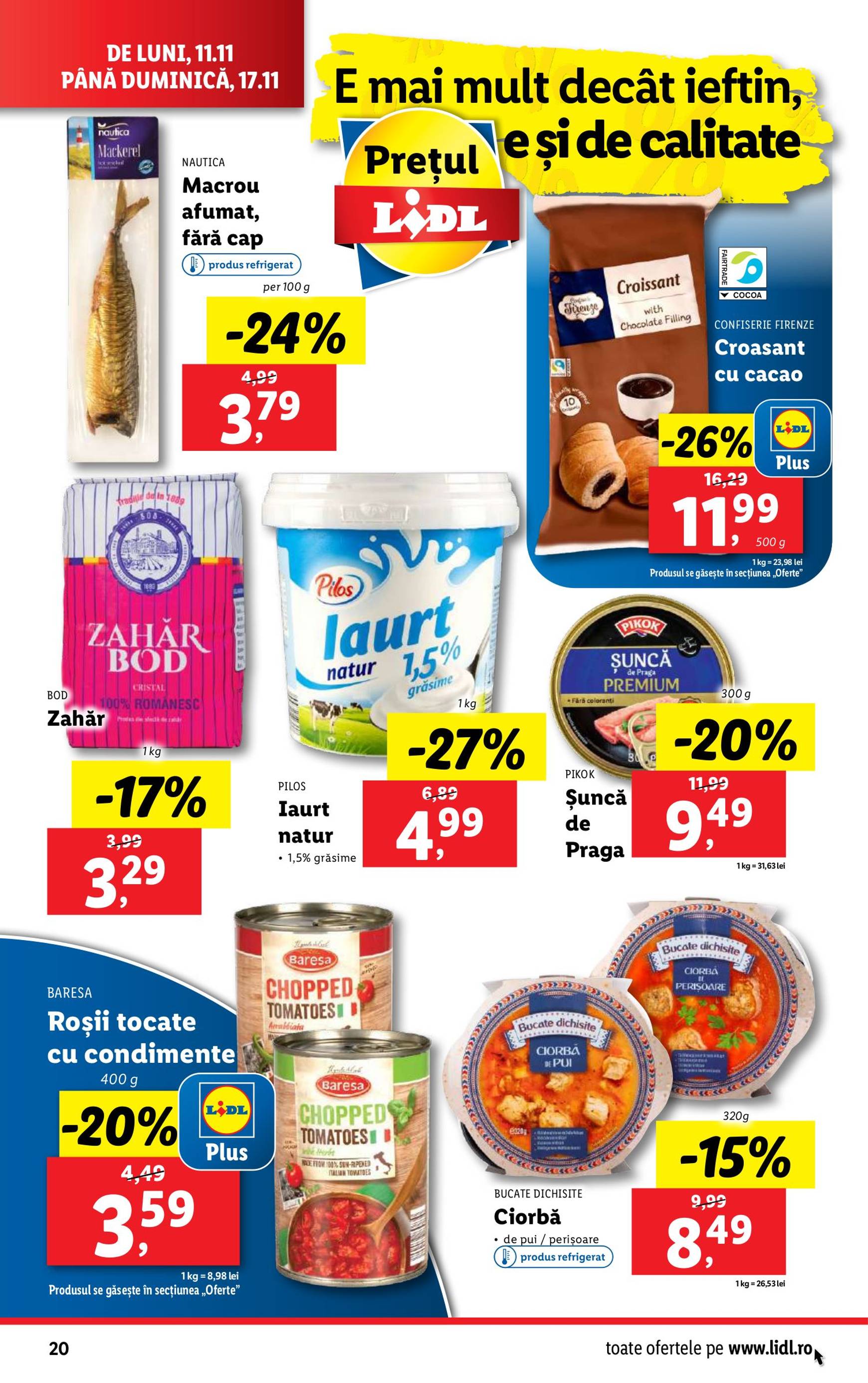 Catalog Lidl valabil din 11.11. - 17.11. 20