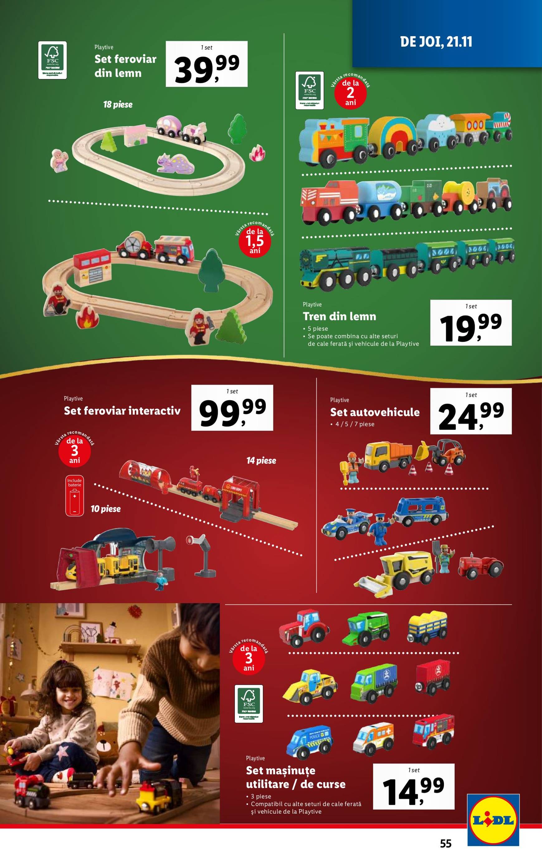 Catalog Lidl valabil din 18.11. - 24.11. 55