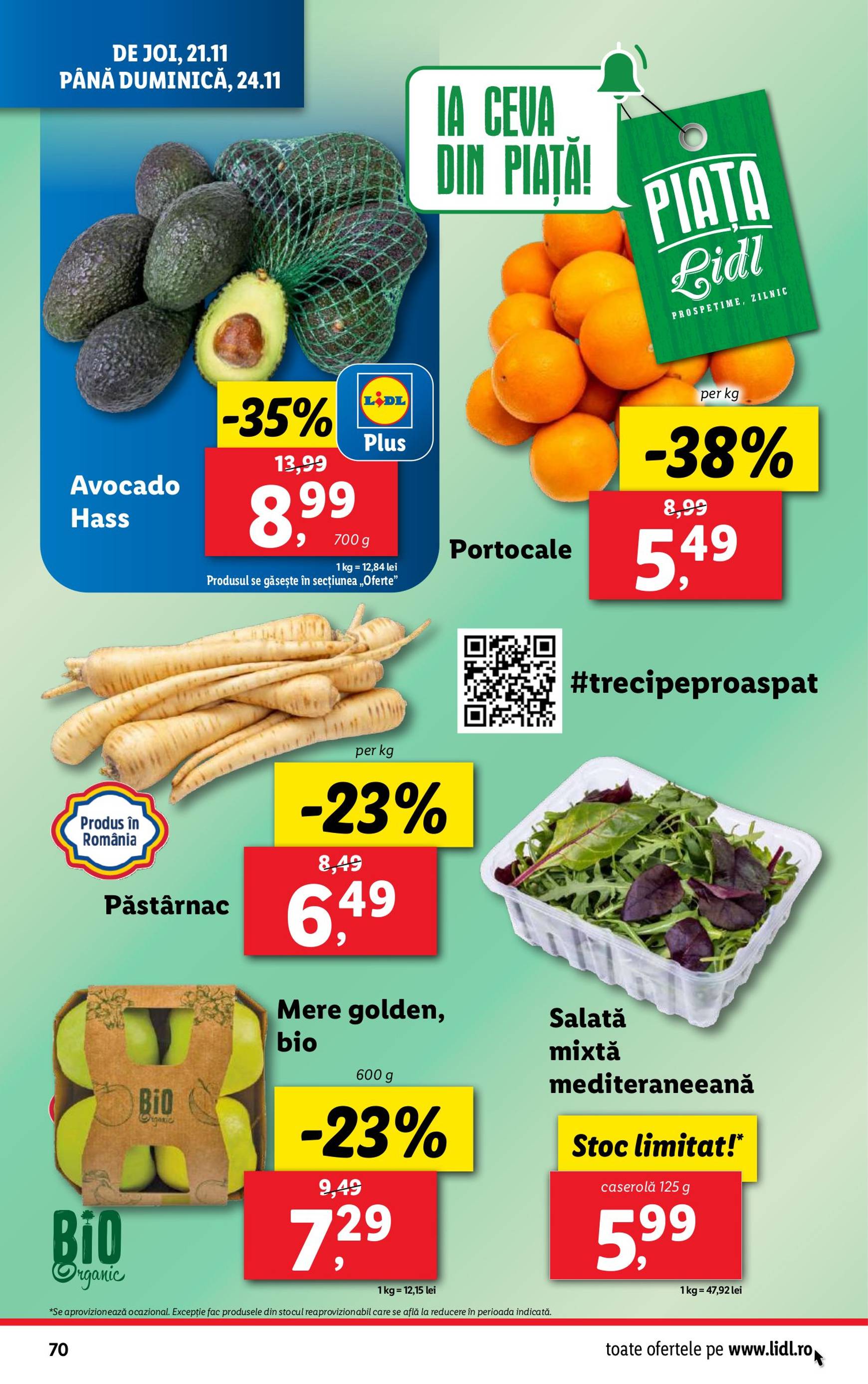 Catalog Lidl valabil din 18.11. - 24.11. 70