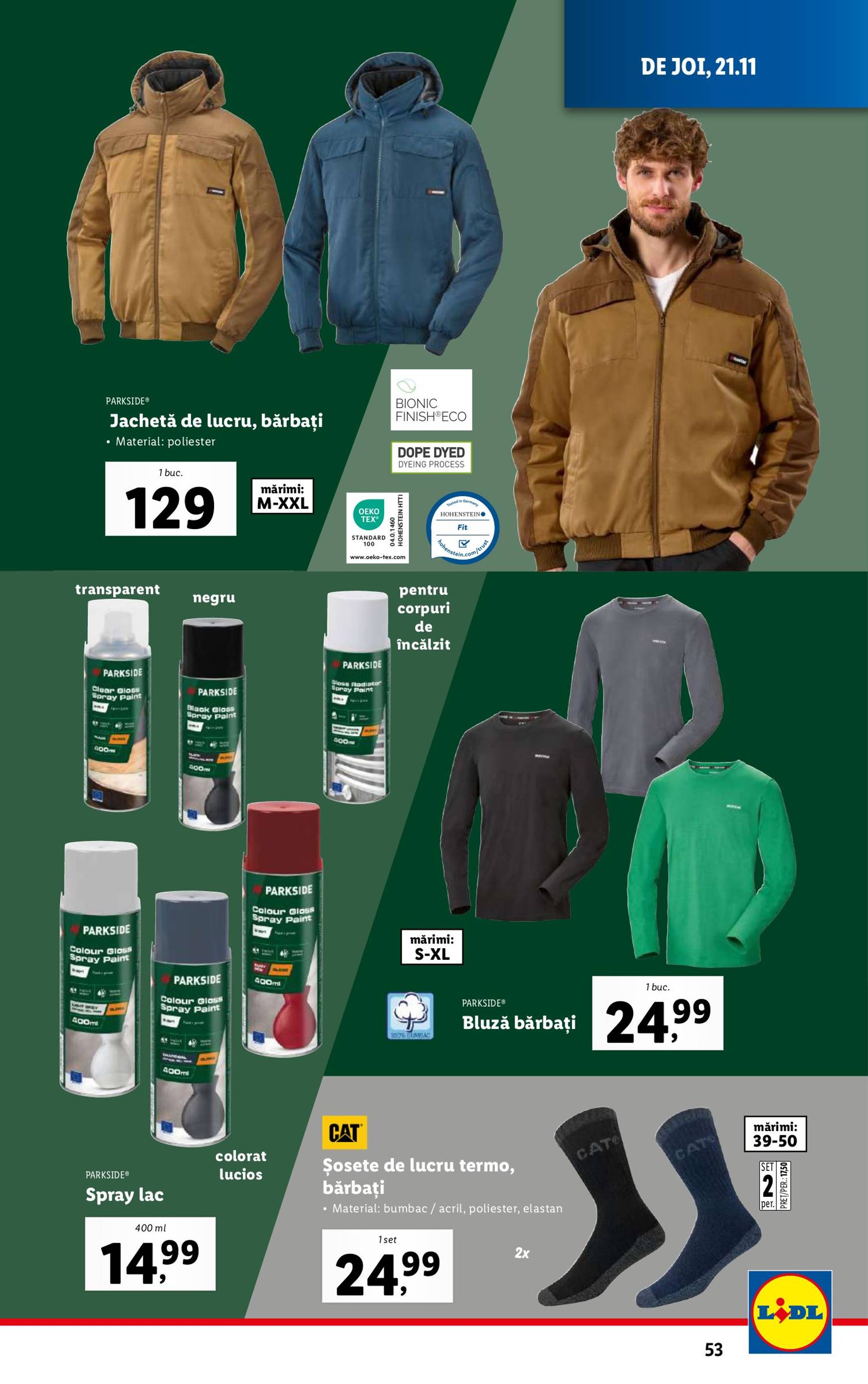 Catalog Lidl valabil din 18.11. - 24.11. 53