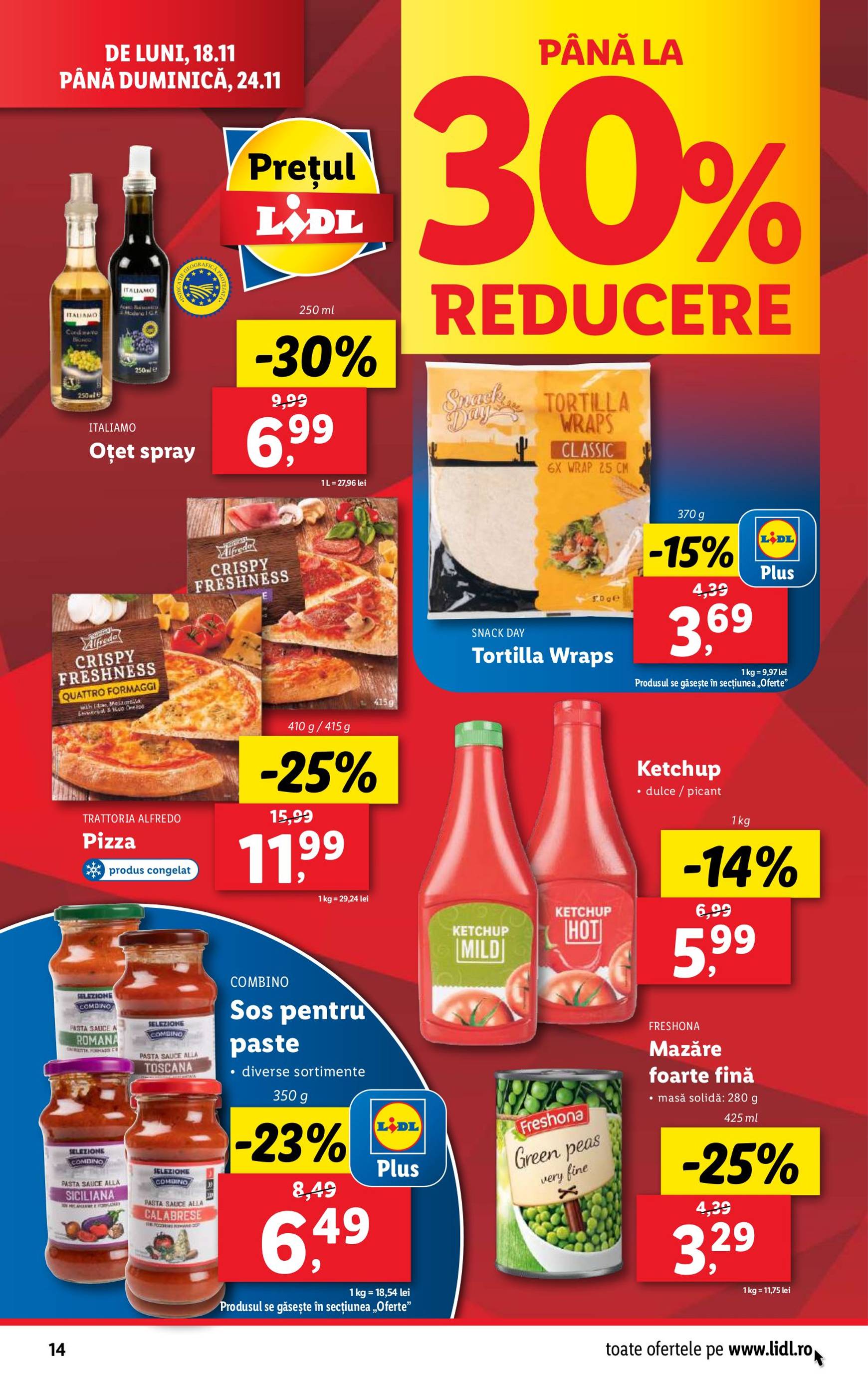 Catalog Lidl valabil din 18.11. - 24.11. 14