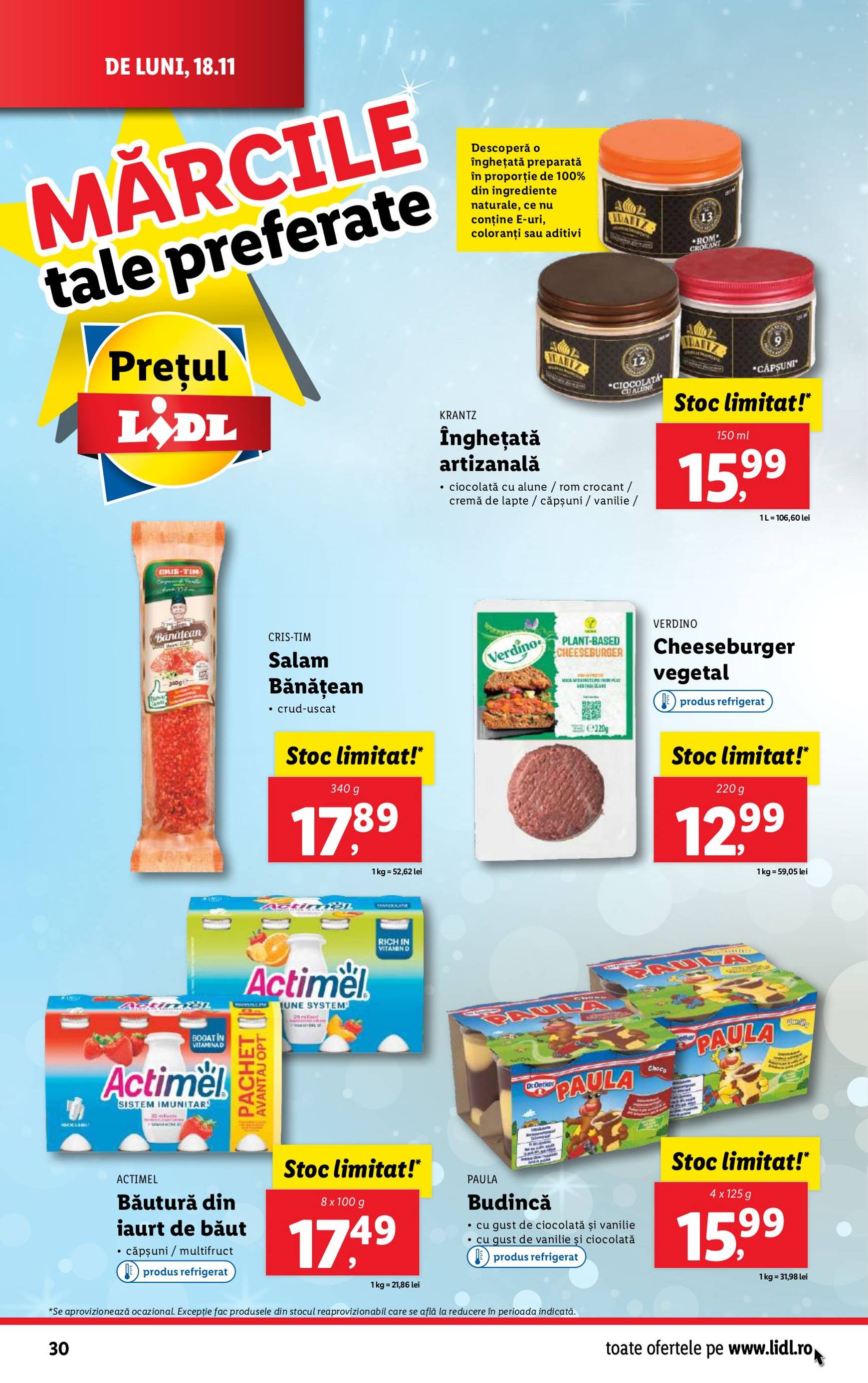 Catalog Lidl valabil din 18.11. - 24.11. 30