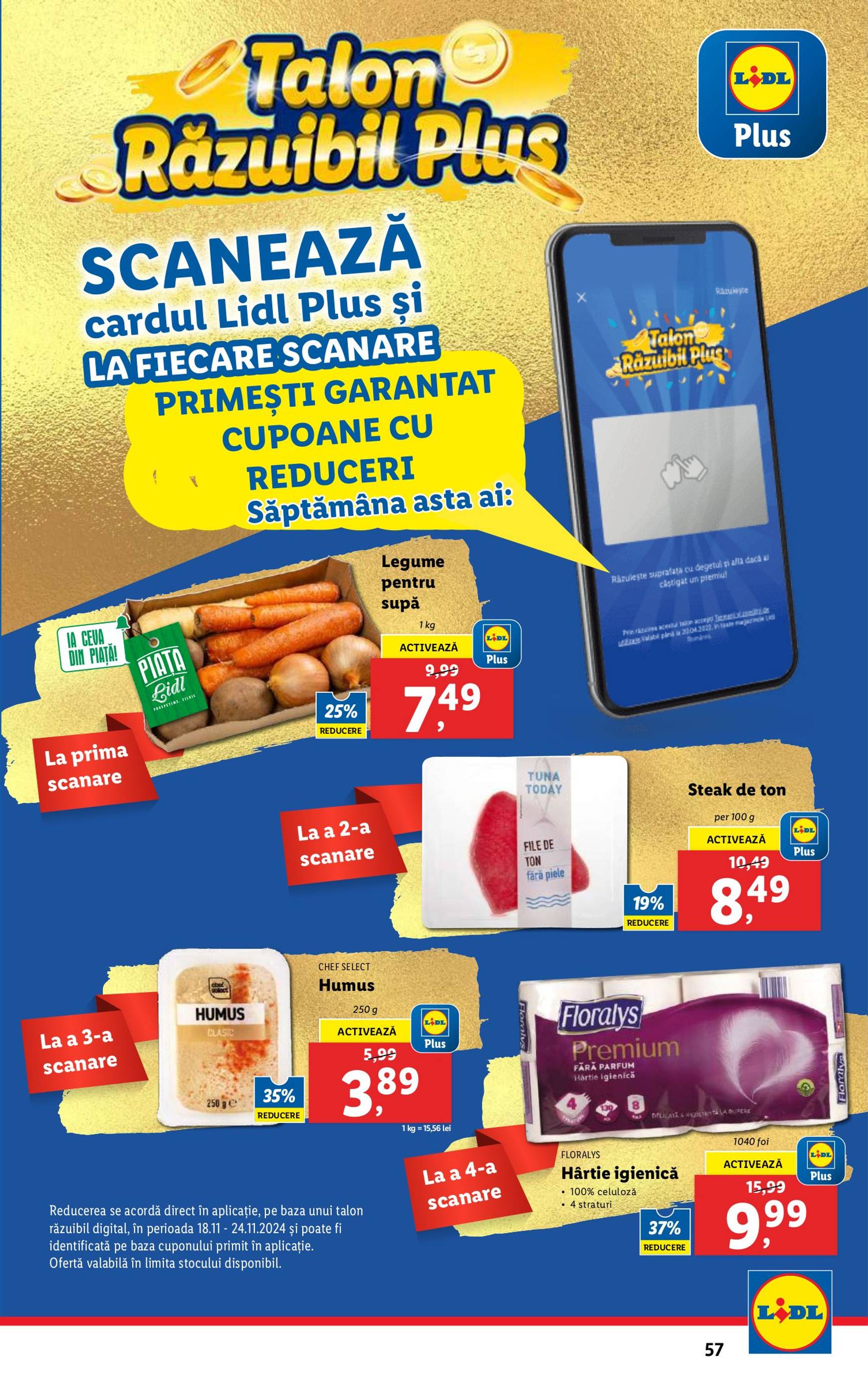 Catalog Lidl valabil din 18.11. - 24.11. 57