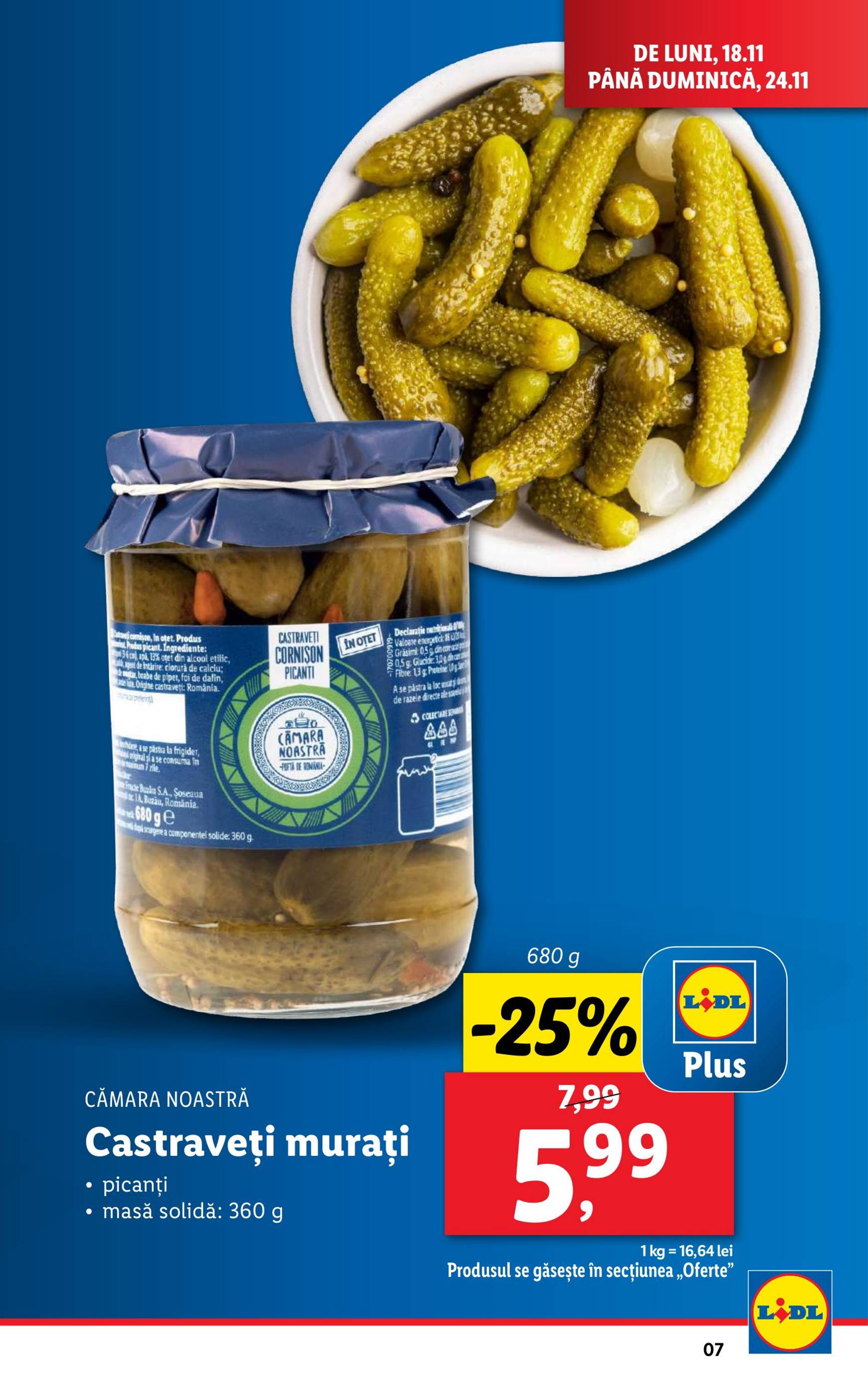 Catalog Lidl valabil din 18.11. - 24.11. 7