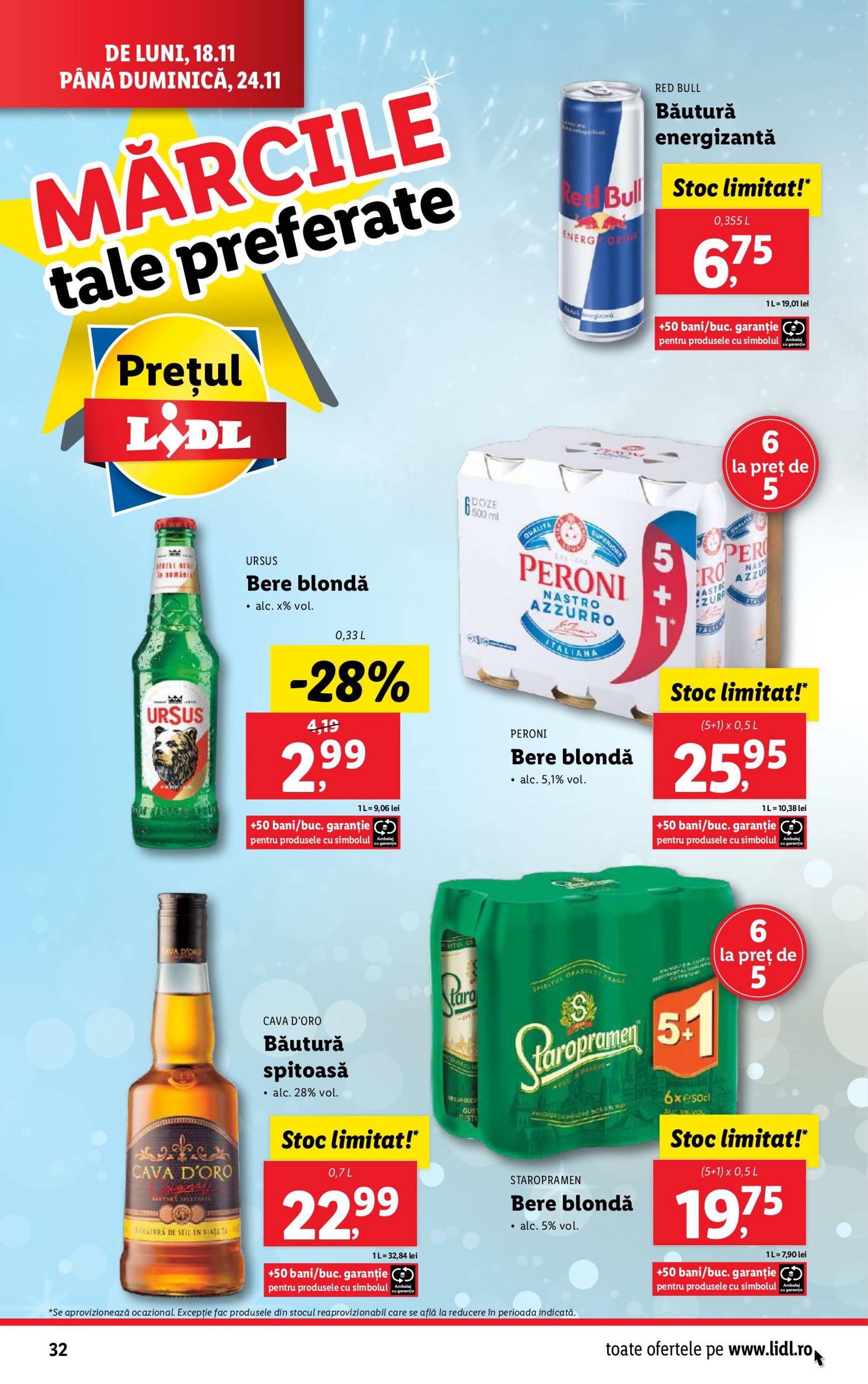 Catalog Lidl valabil din 18.11. - 24.11. 32