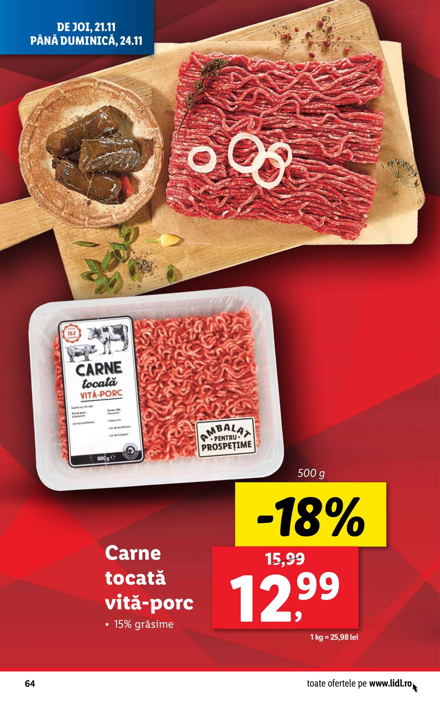 Catalog Lidl valabil din 18.11. - 24.11. 64