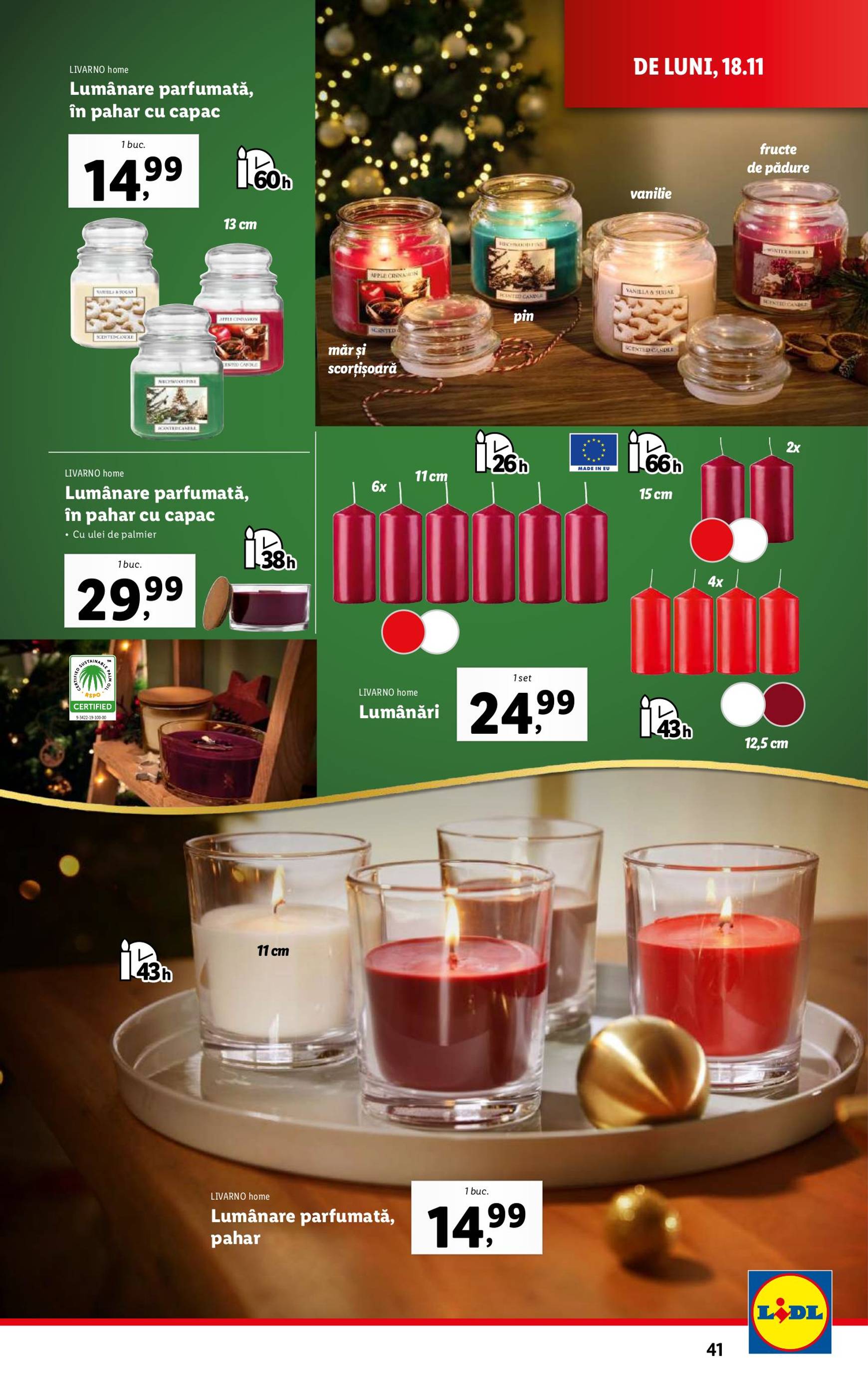 Catalog Lidl valabil din 18.11. - 24.11. 41