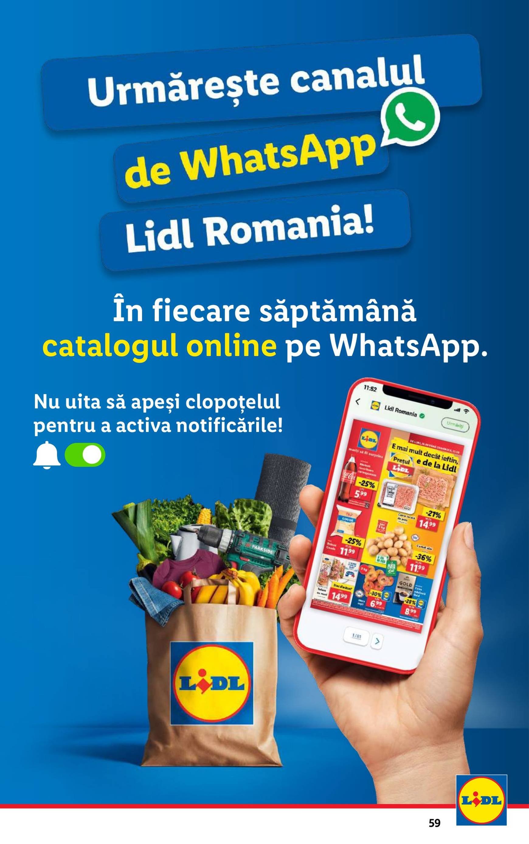 Catalog Lidl valabil din 18.11. - 24.11. 59