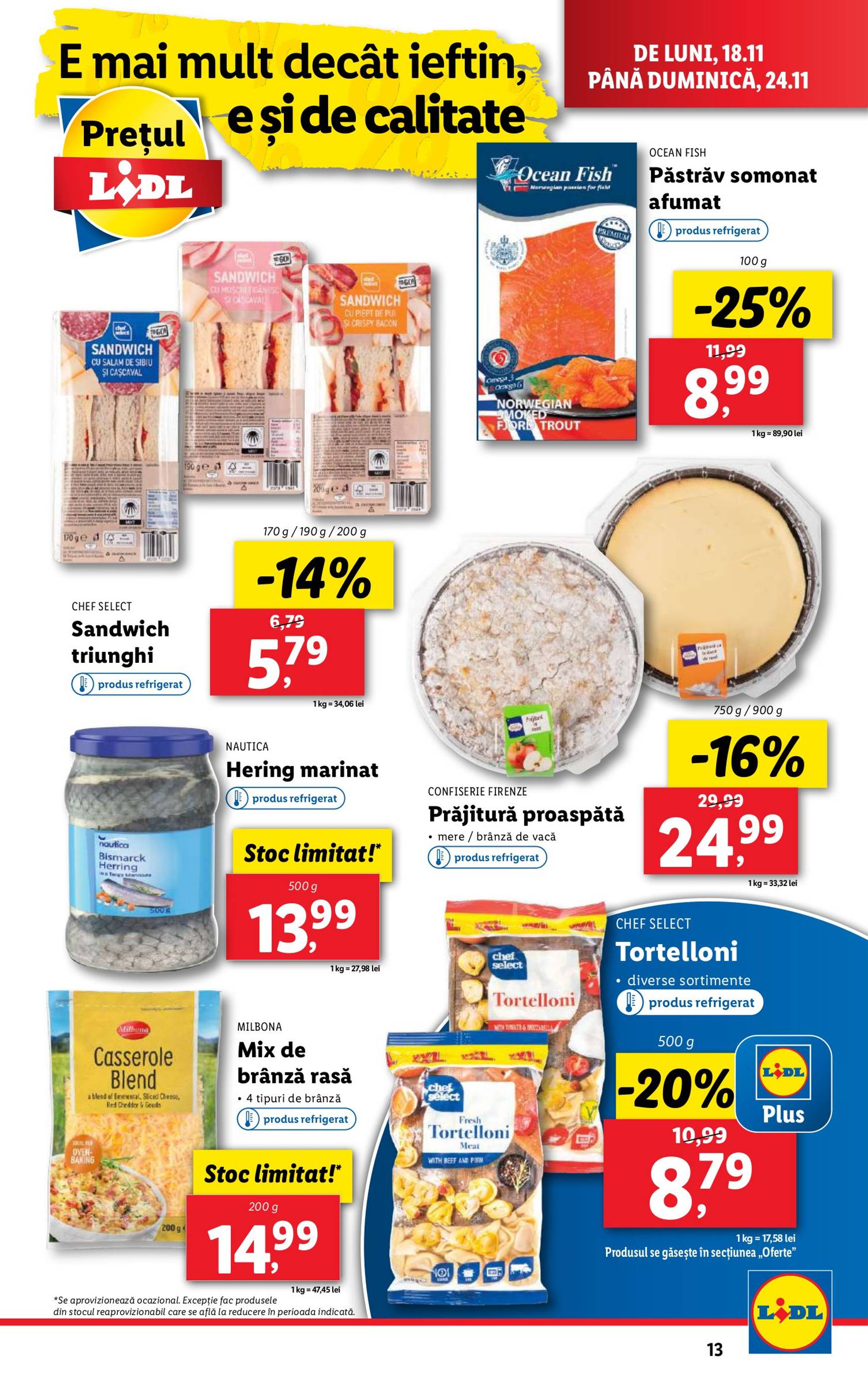 Catalog Lidl valabil din 18.11. - 24.11. 13