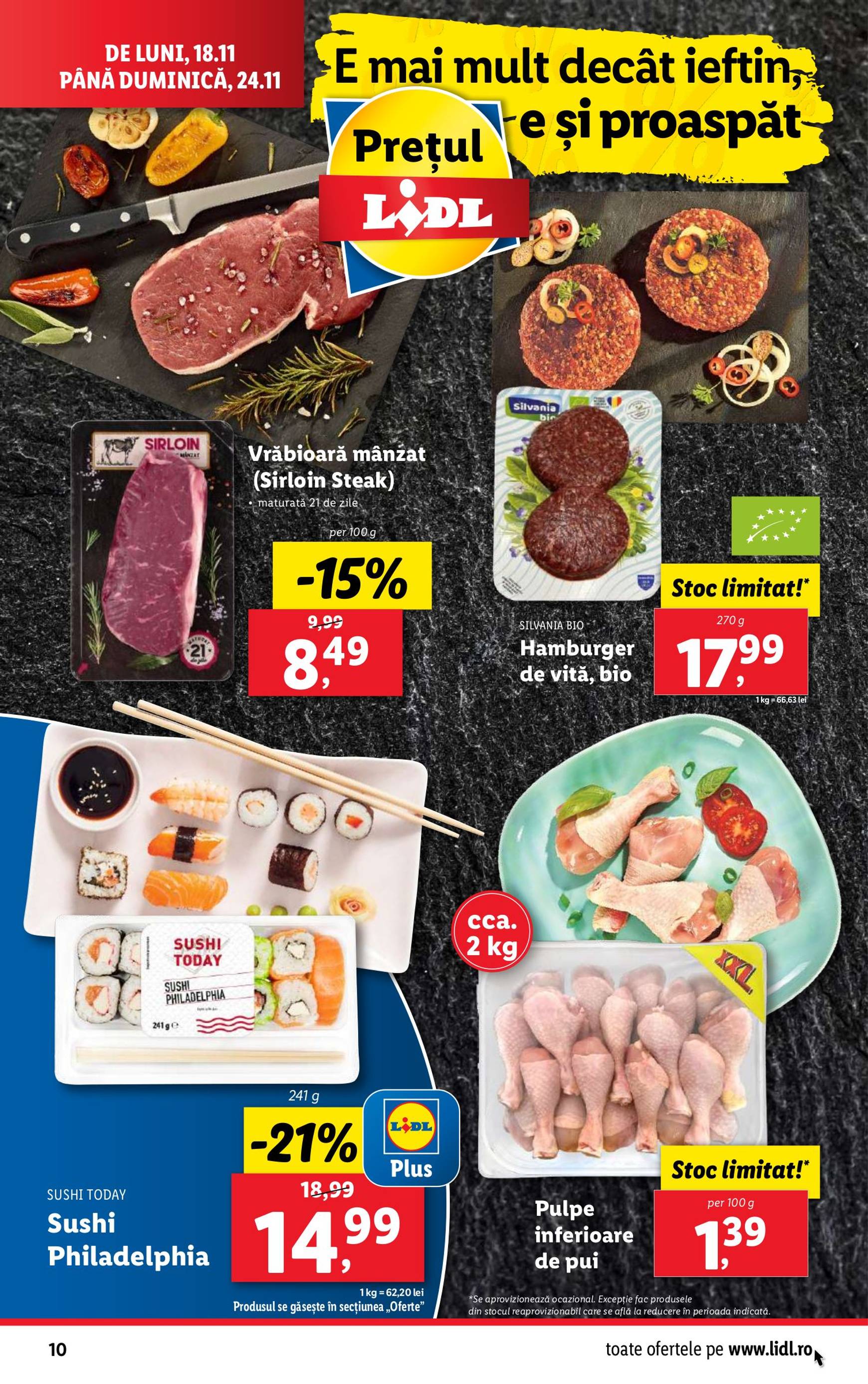 Catalog Lidl valabil din 18.11. - 24.11. 10