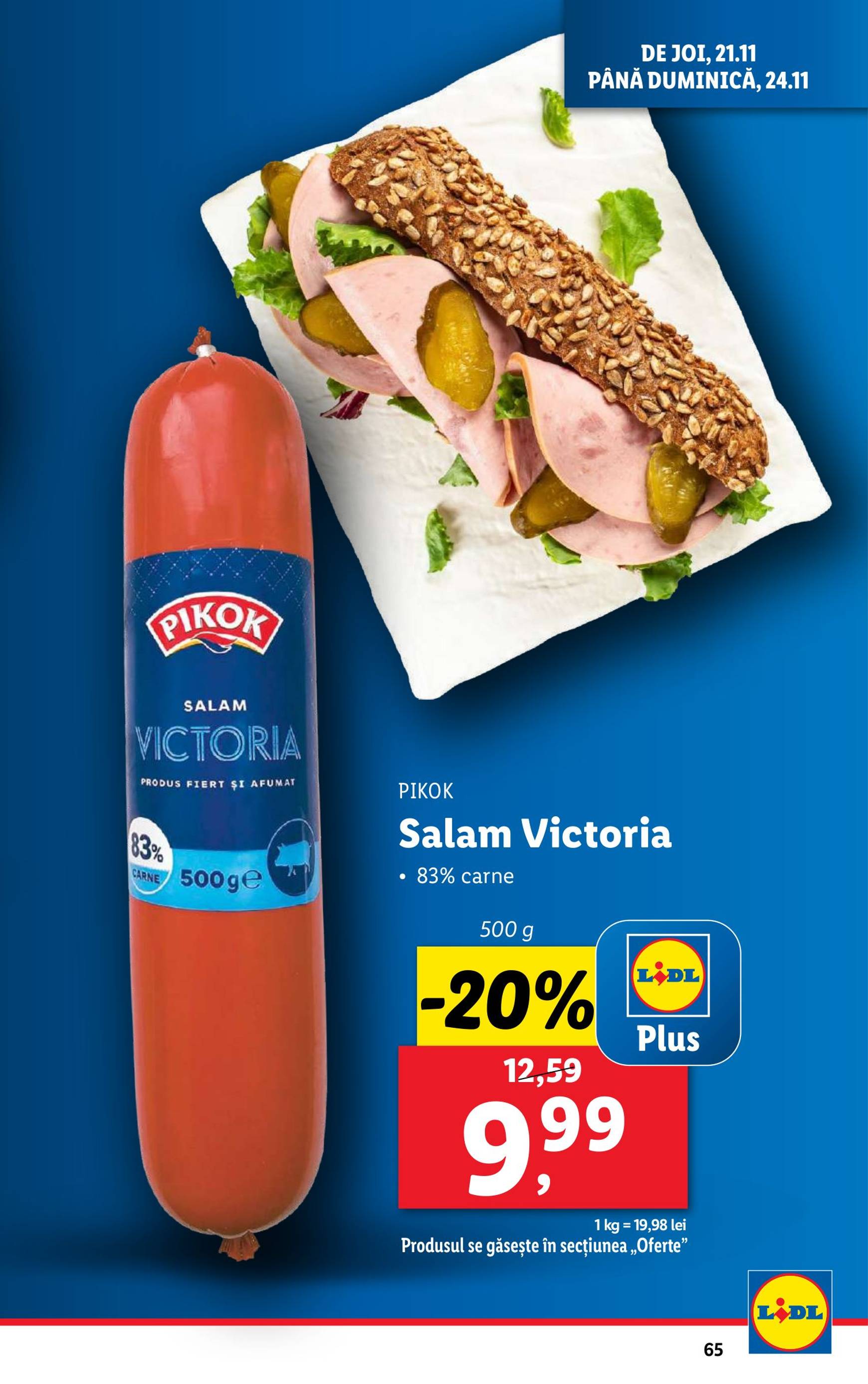 Catalog Lidl valabil din 18.11. - 24.11. 65