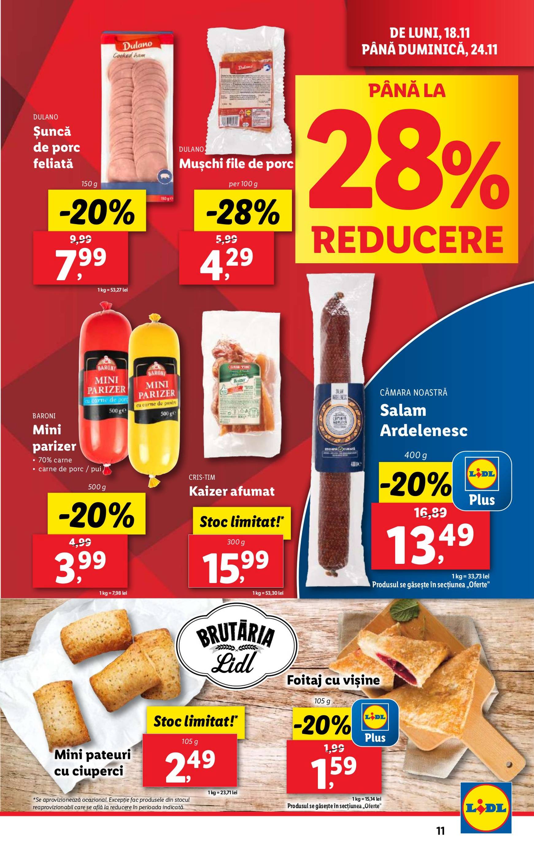 Catalog Lidl valabil din 18.11. - 24.11. 11