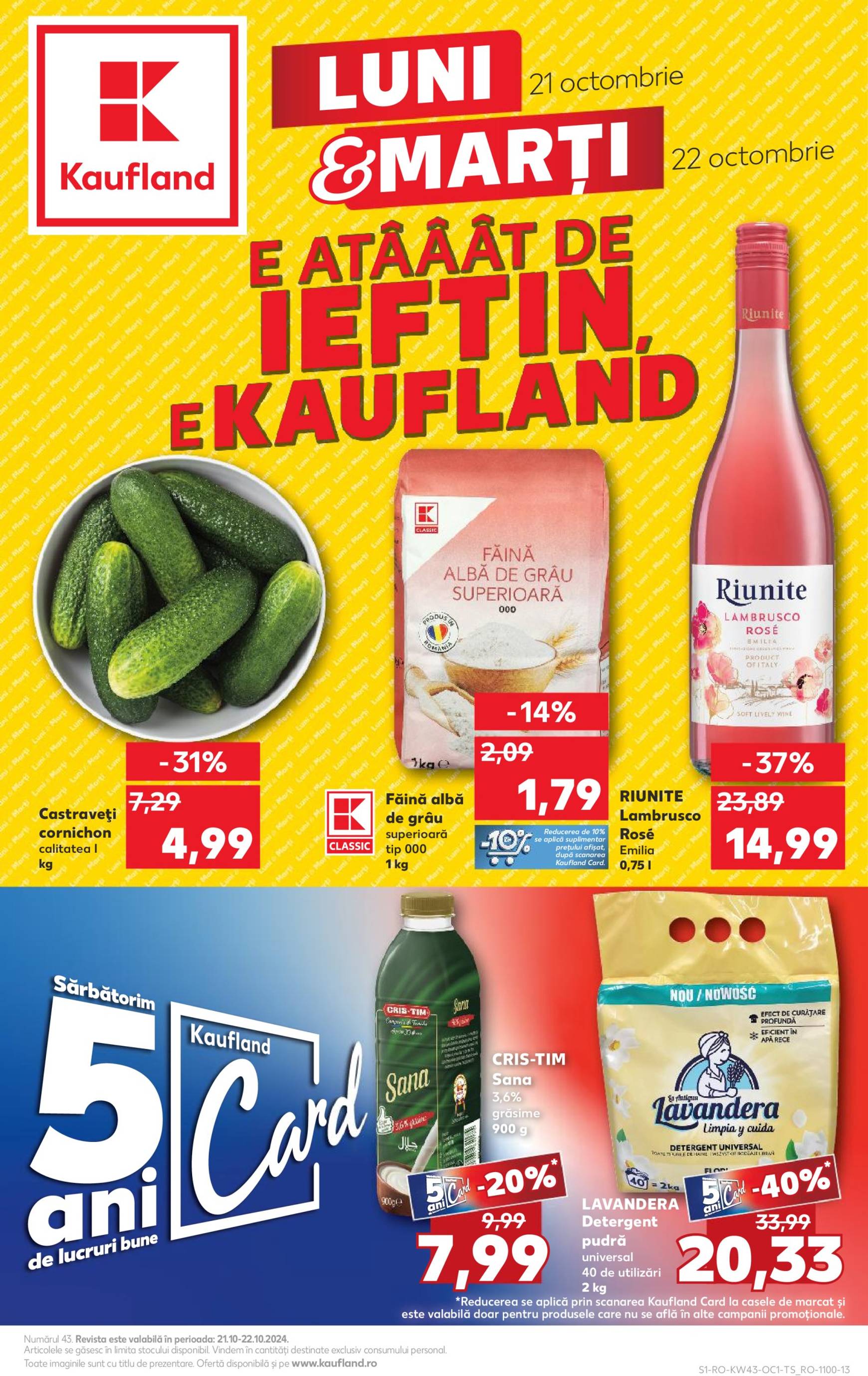 Catalog Kaufland valabil din 21.10. - 22.10.