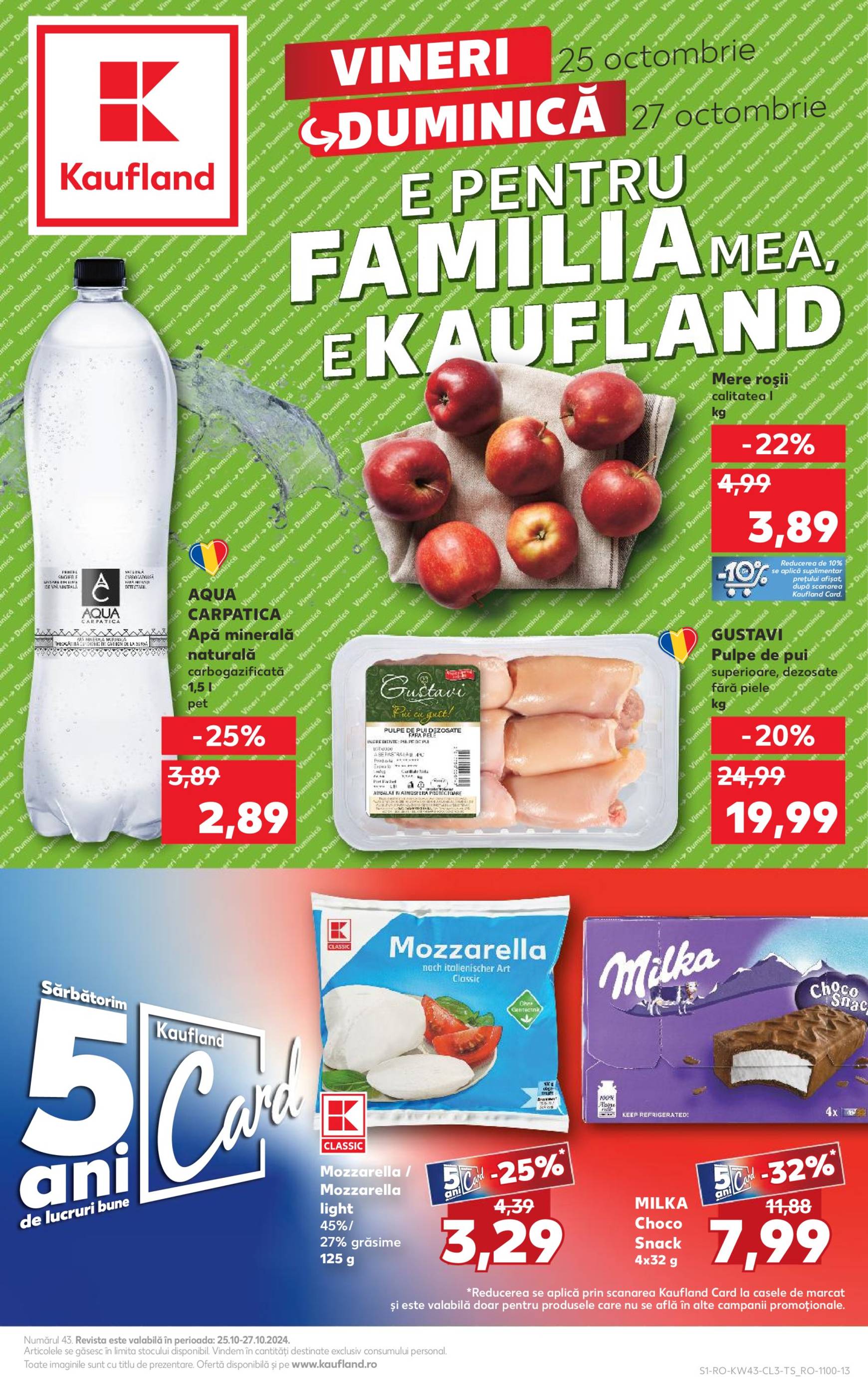 Catalog Kaufland valabil din 25.10. - 27.10.