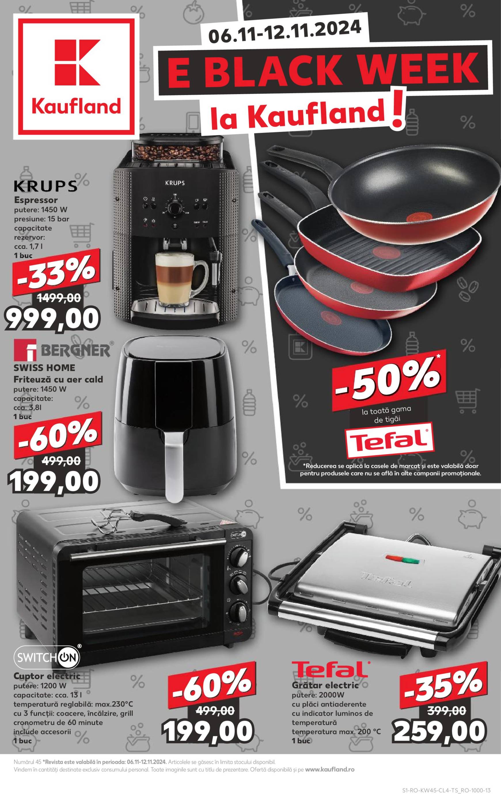 Catalog Kaufland - E Black Week valabil din 06.11. - 12.11.