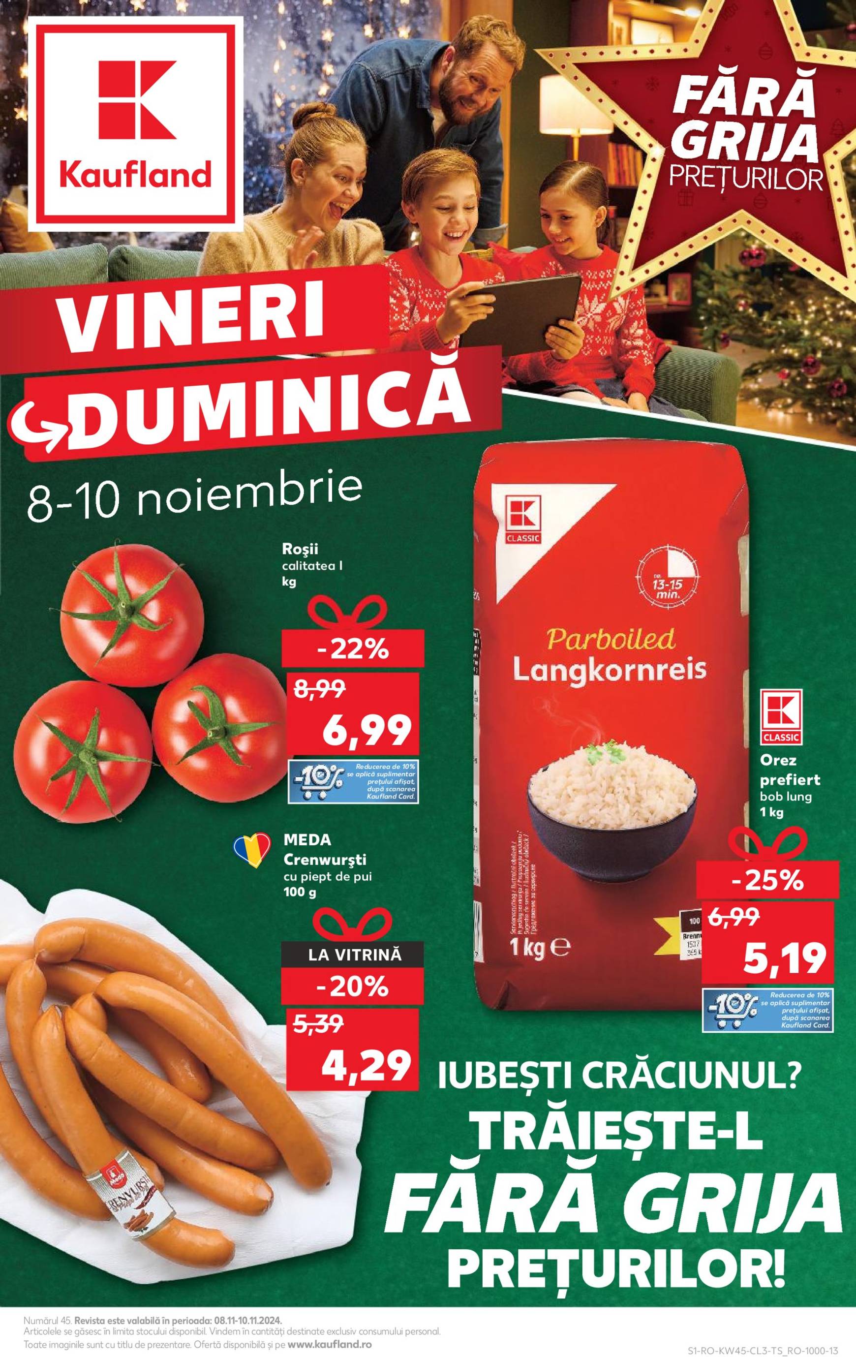 Catalog Kaufland valabil din 08.11. - 10.11.