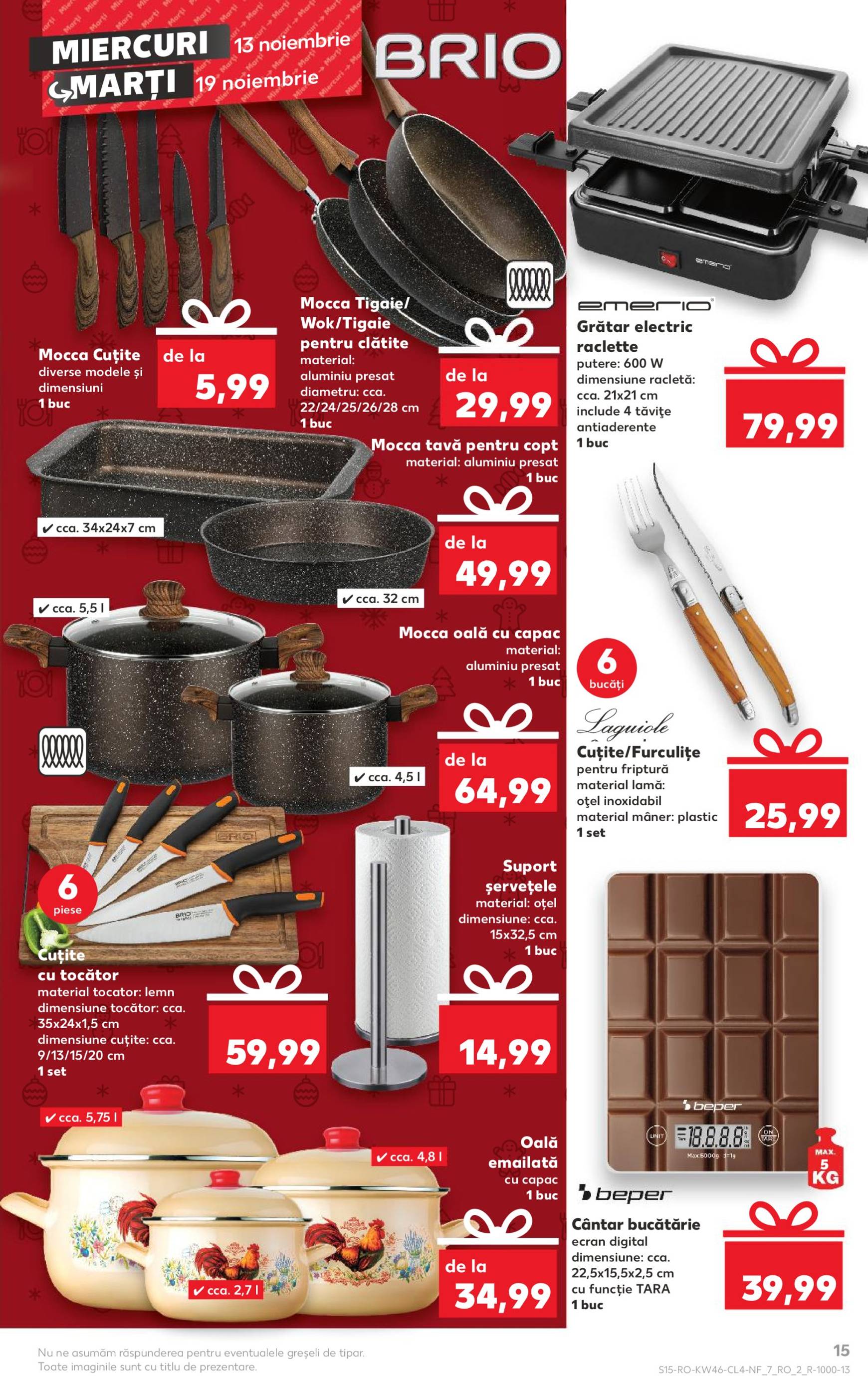 Catalog Kaufland - Crăciun valabil din 13.11. - 19.11. 15