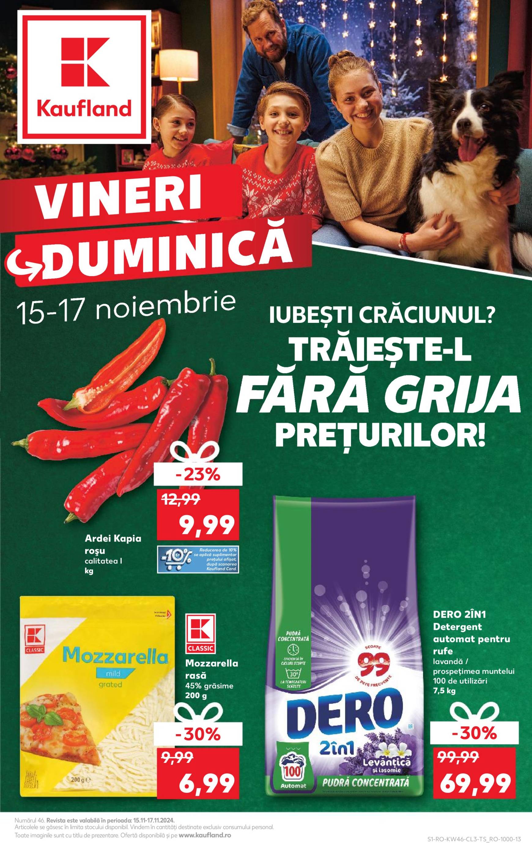 Catalog Kaufland valabil din 15.11. - 17.11.