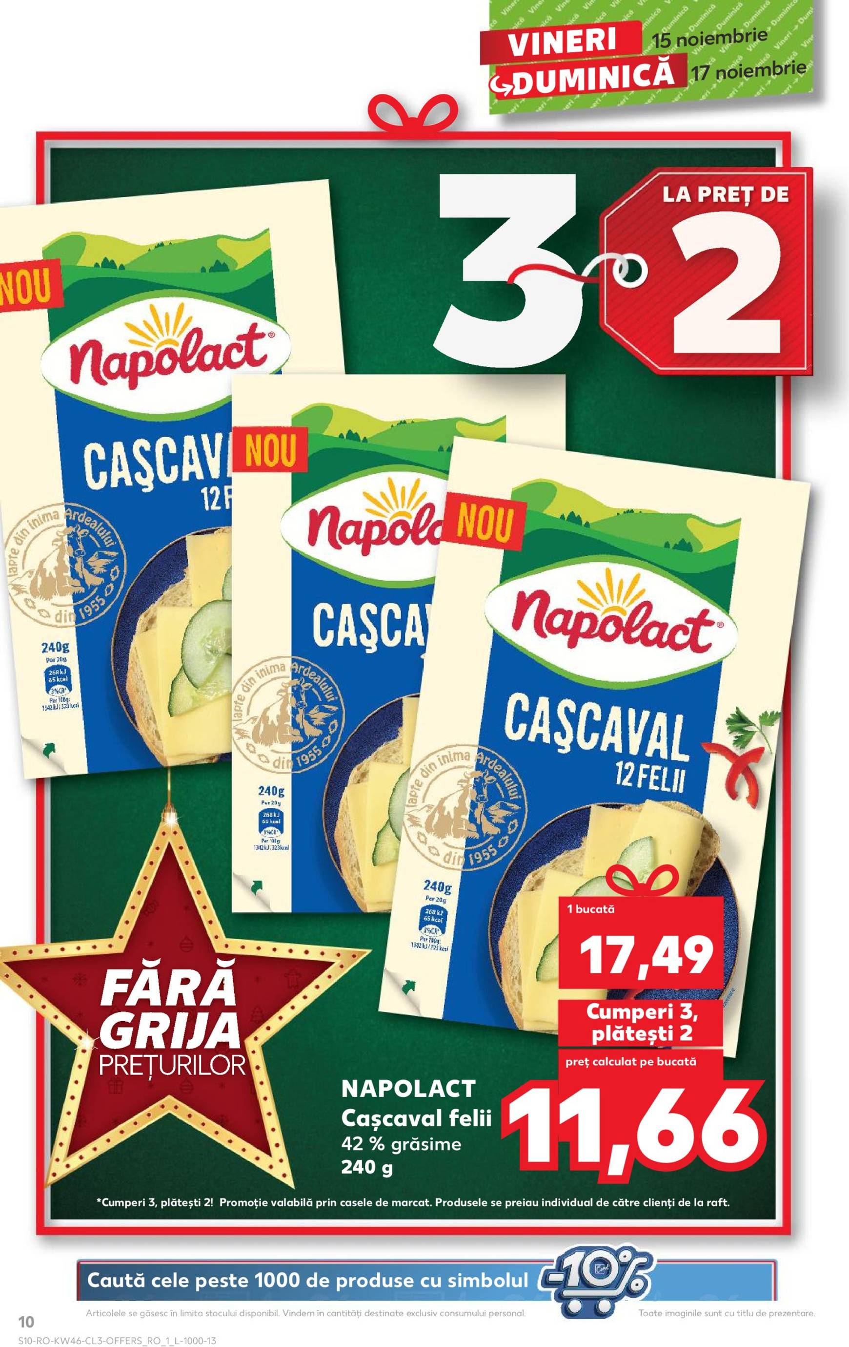 Catalog Kaufland valabil din 15.11. - 17.11. 10