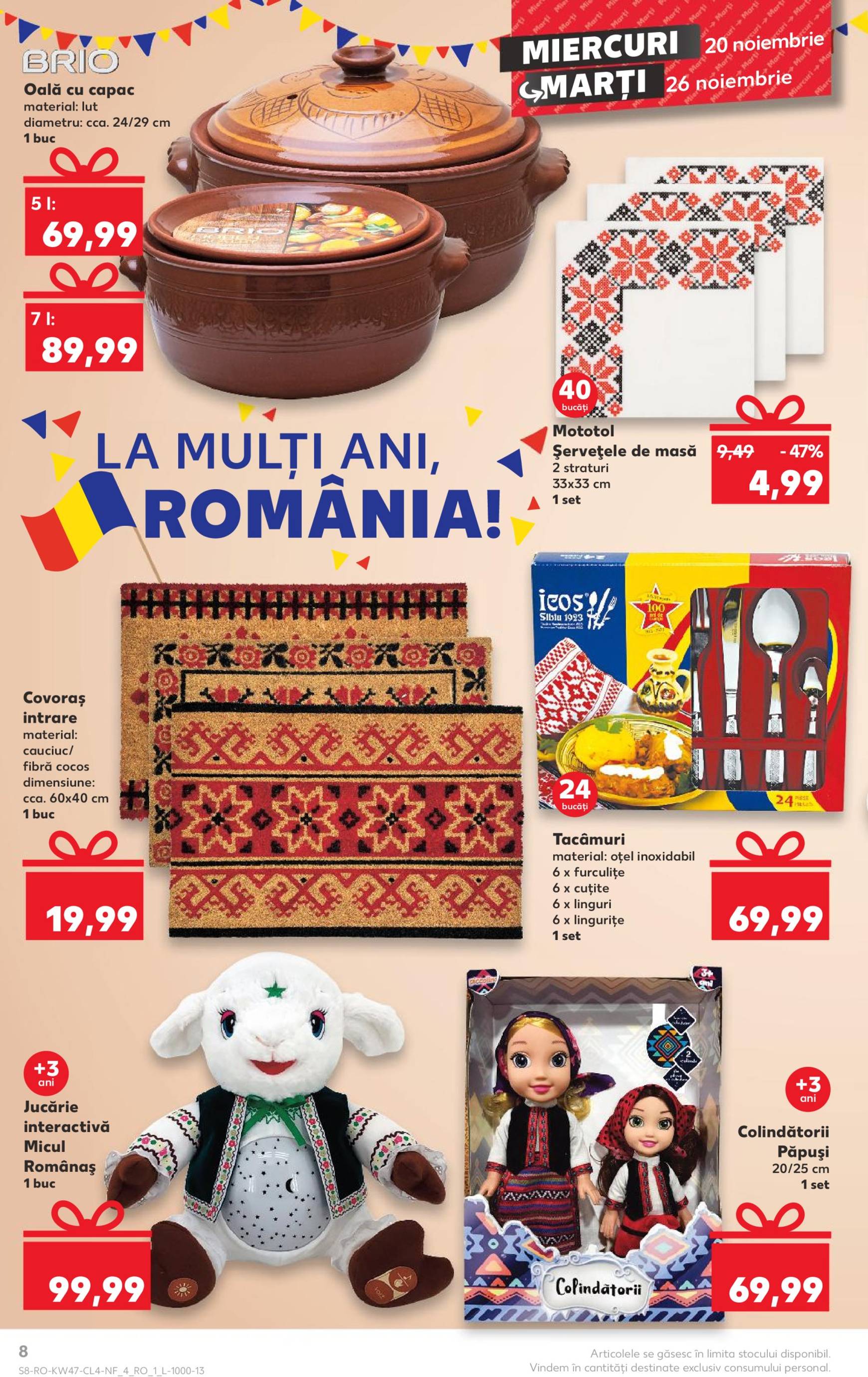 Catalog Kaufland valabil din 20.11. - 26.11. 8