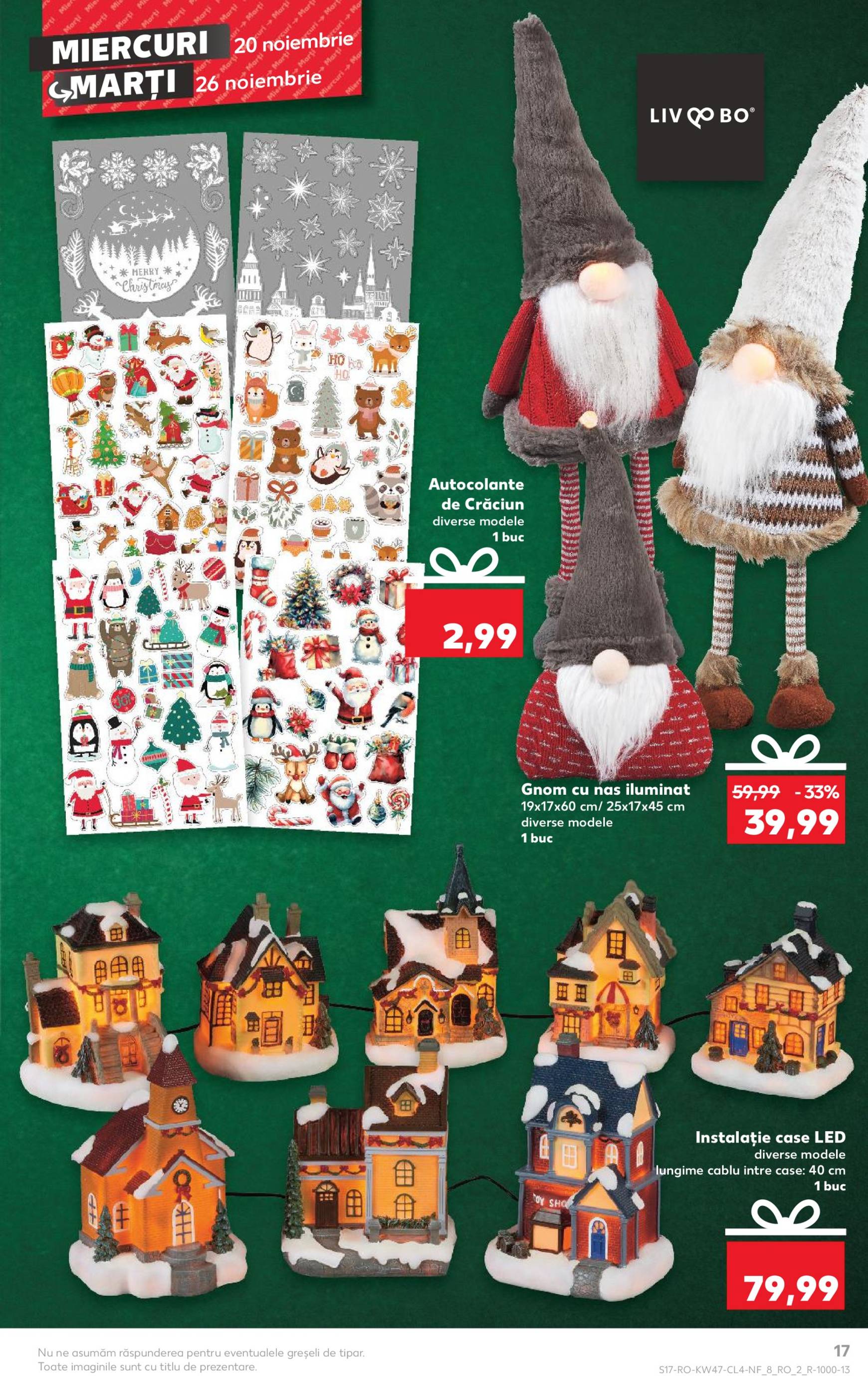 Catalog Kaufland valabil din 20.11. - 26.11. 17