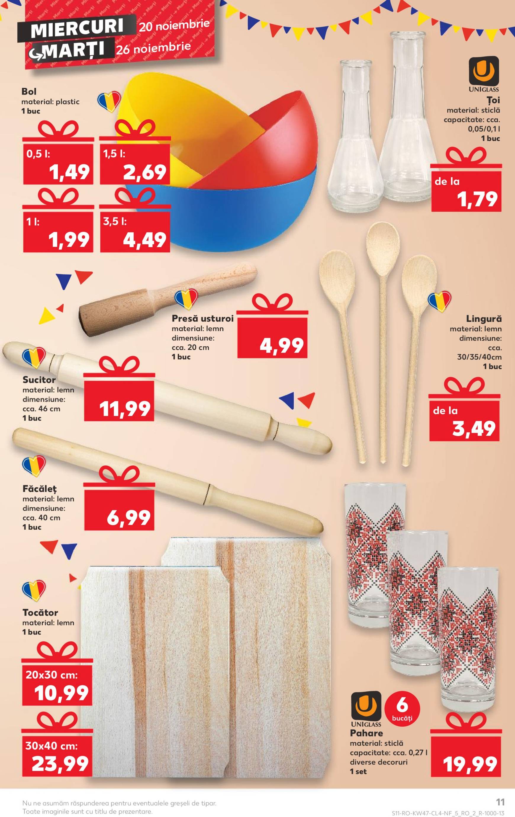 Catalog Kaufland valabil din 20.11. - 26.11. 11