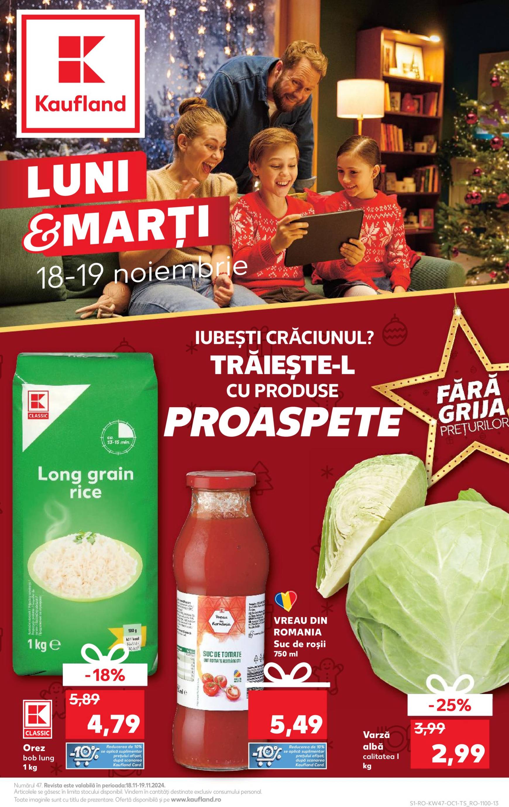 Catalog Kaufland valabil din 18.11. - 19.11.