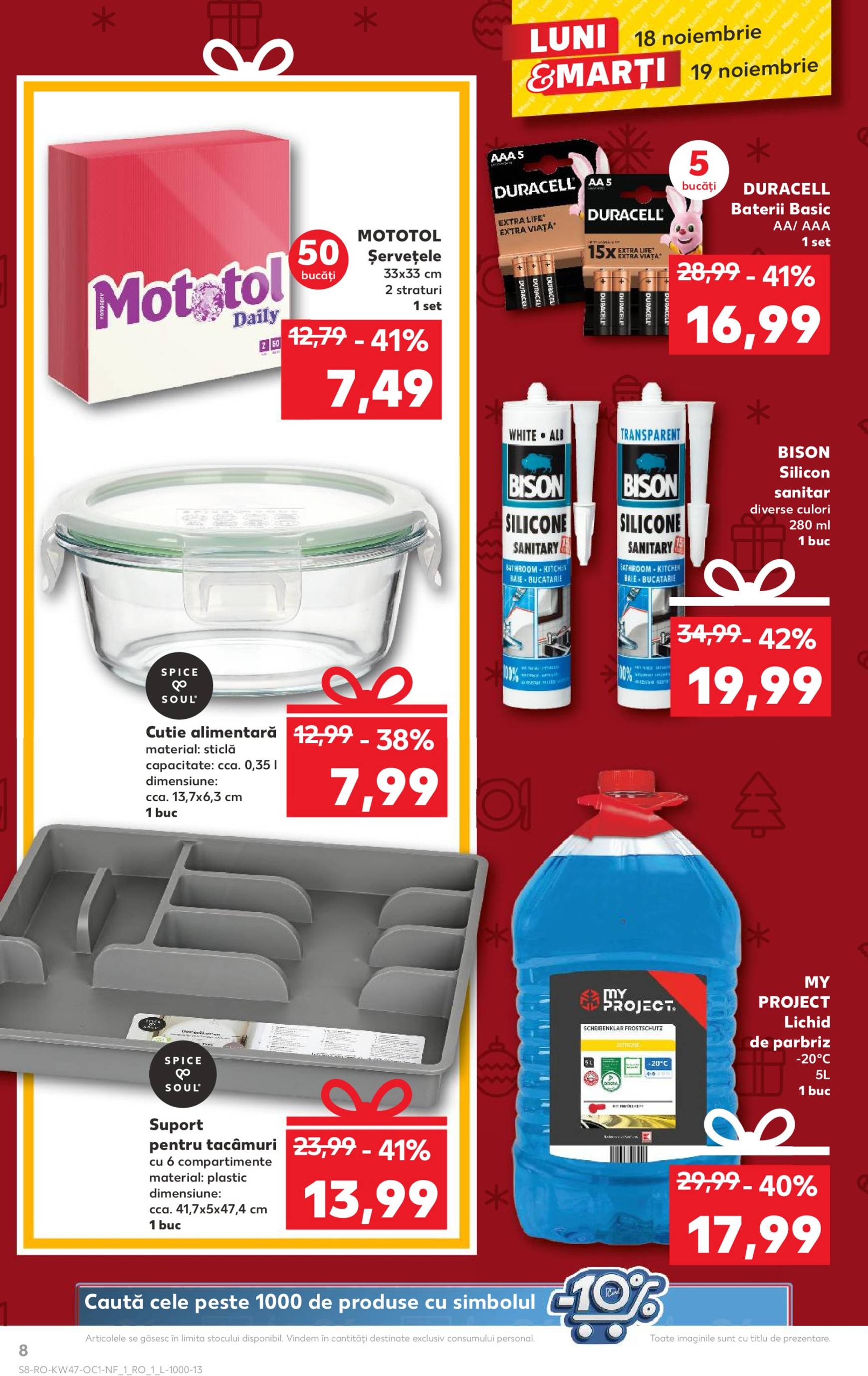 Catalog Kaufland valabil din 18.11. - 19.11. 8