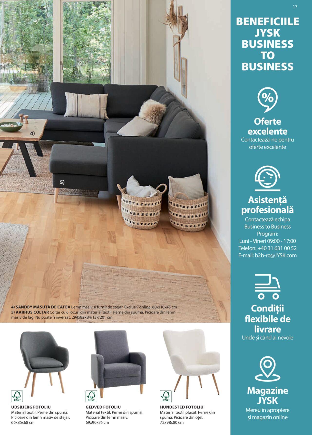 JYSK catalog - Business to Business de joi 29.02.2024 17