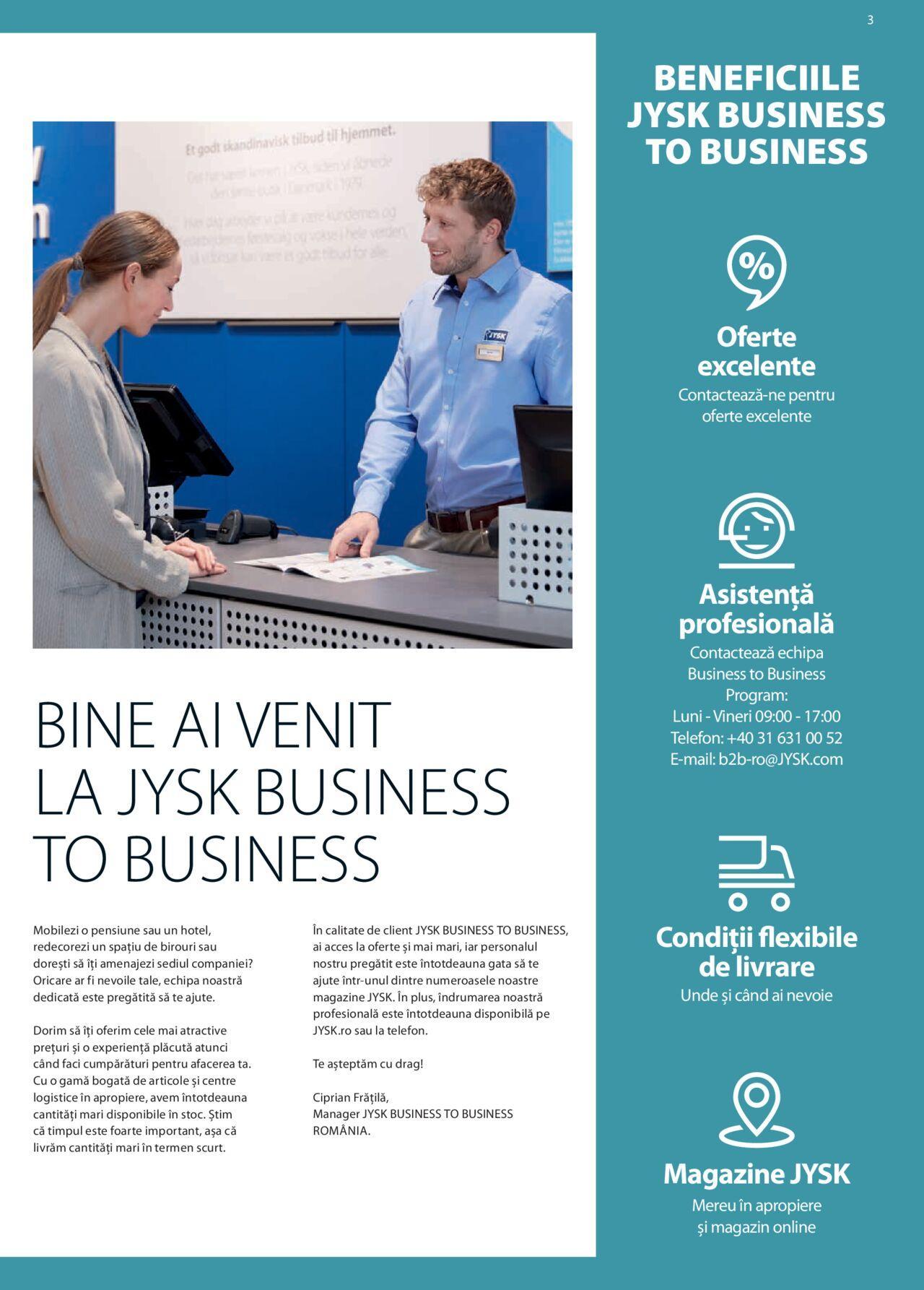 JYSK catalog - Business to Business de joi 29.02.2024 3