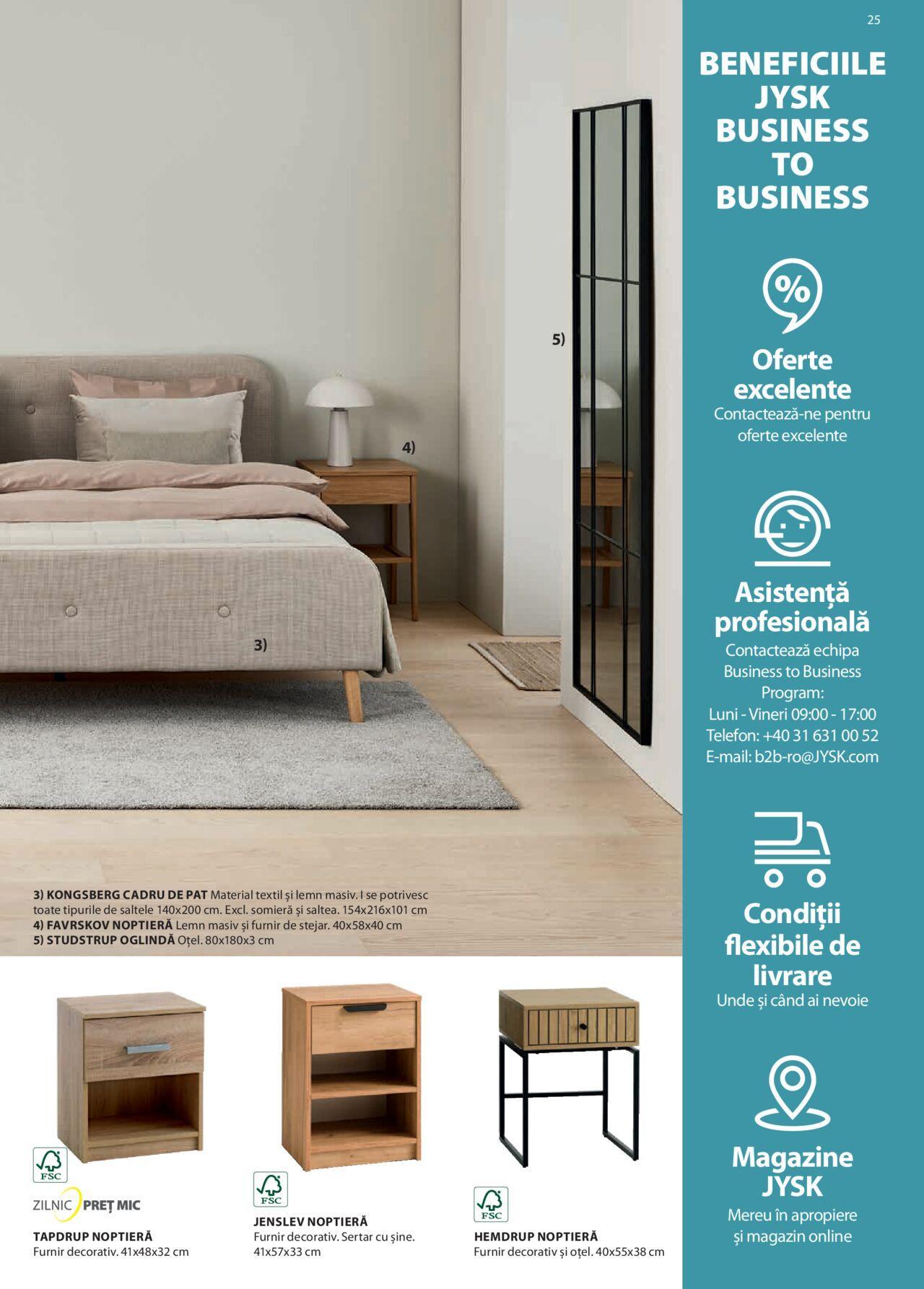 JYSK catalog - Business to Business de joi 29.02.2024 25