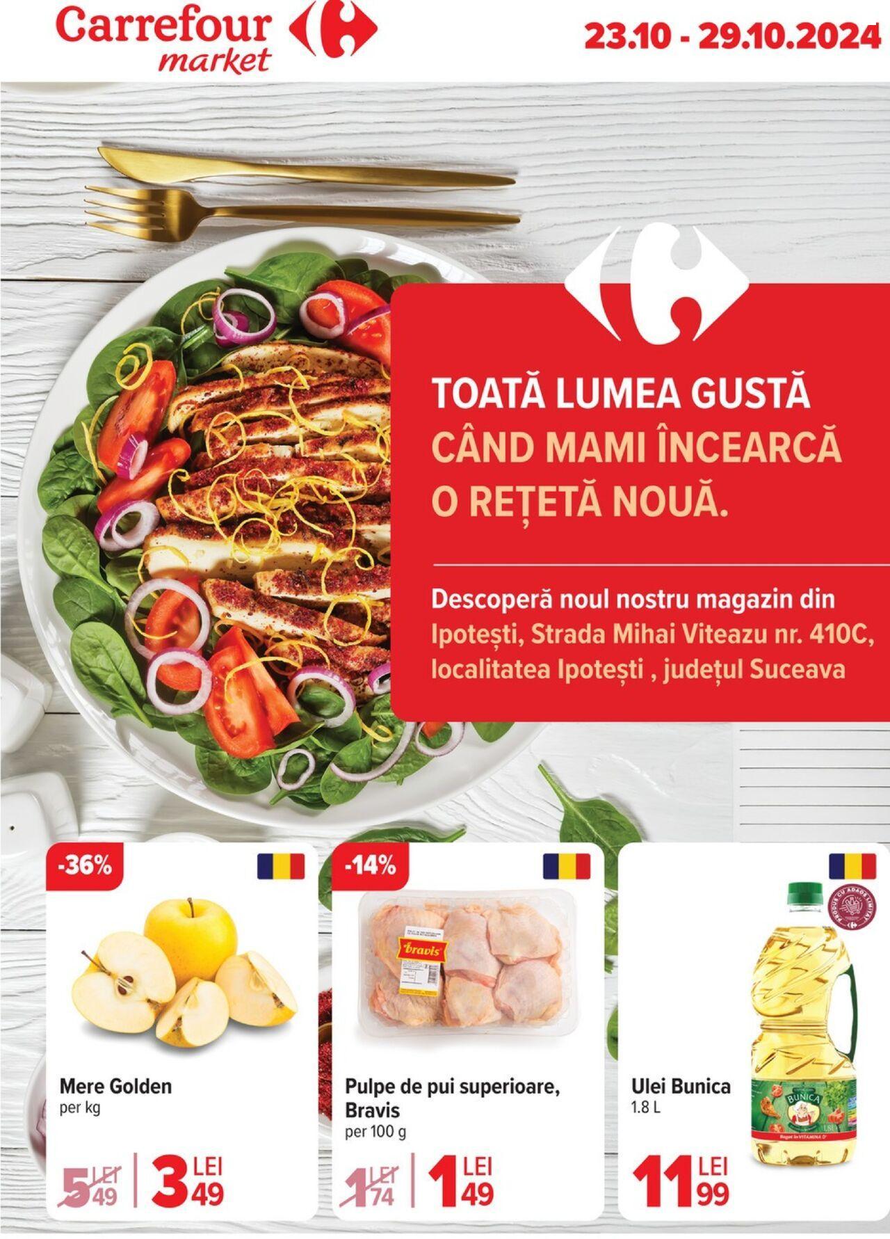 Carrefour catalog - Market Ipotesti 23.10.2024 - 29.10.2024