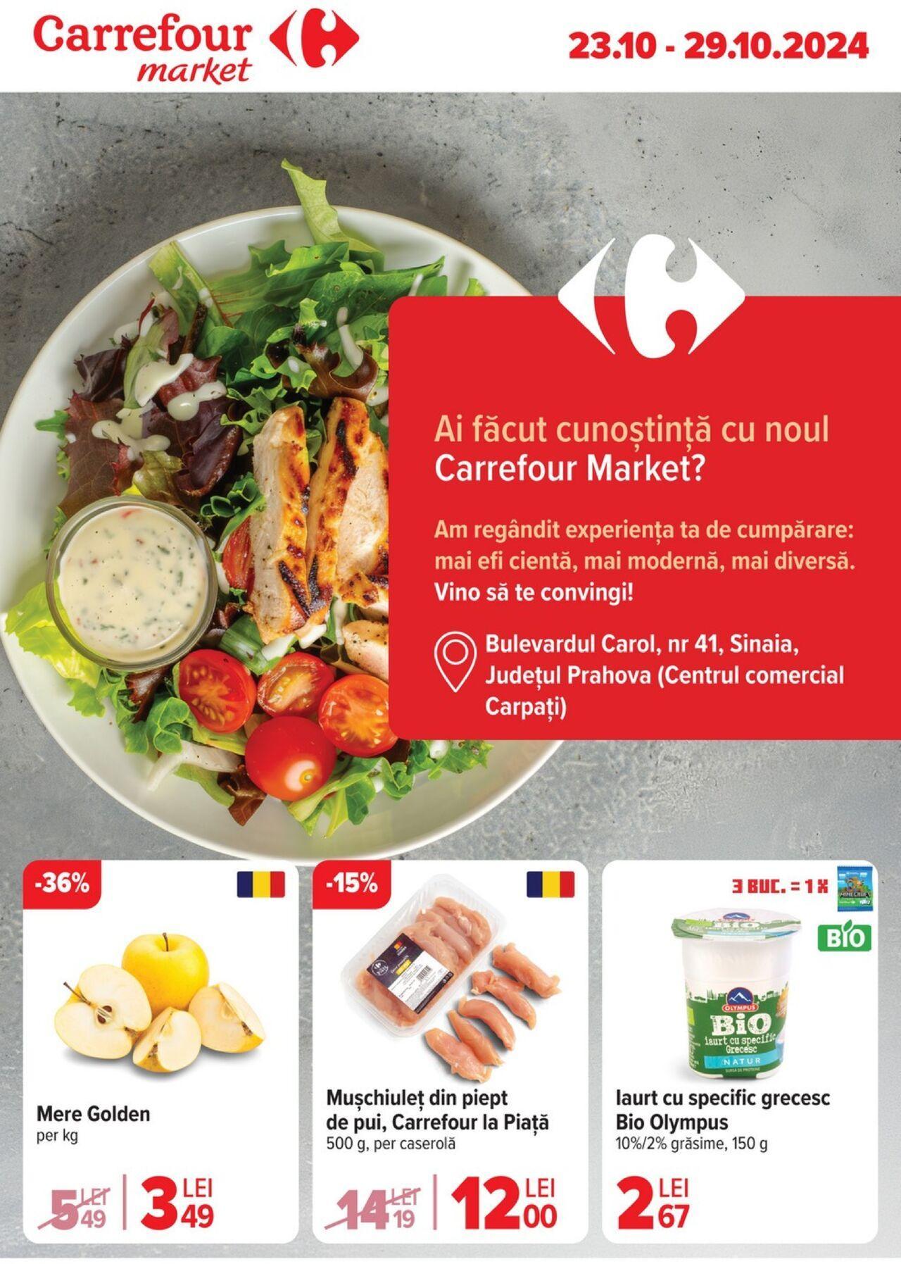 Carrefour catalog - Market Sinaia 23.10.2024 - 29.10.2024