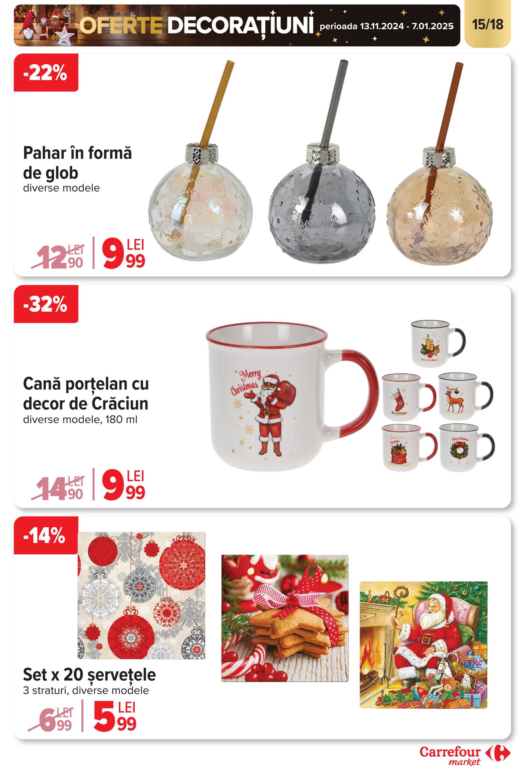 Catalog Carrefour Market valabil din 13.11. - 19.11. 15