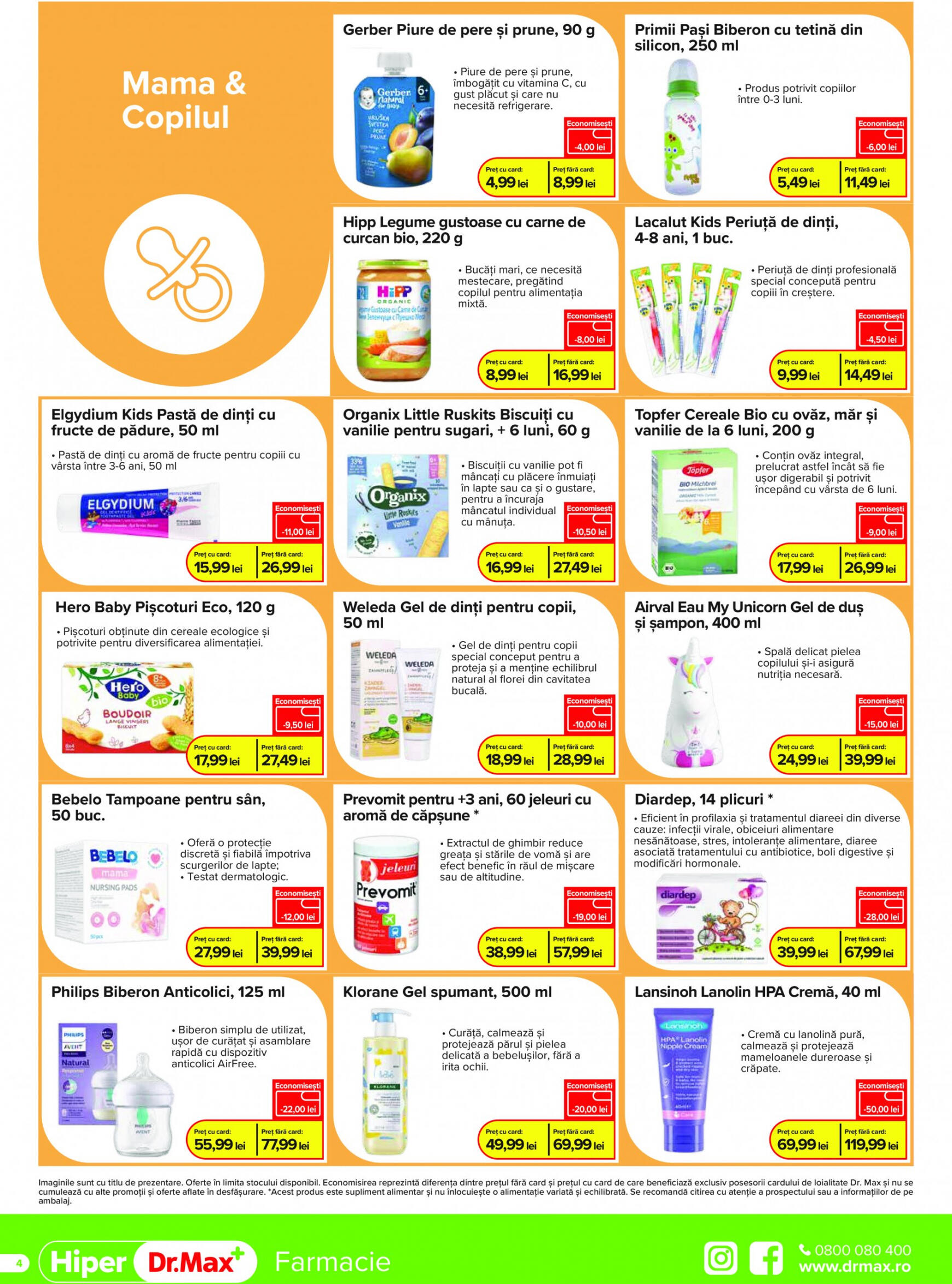 Catalog nou Dr. Max - Hiper Farmacie 01.08. - 31.08. 4